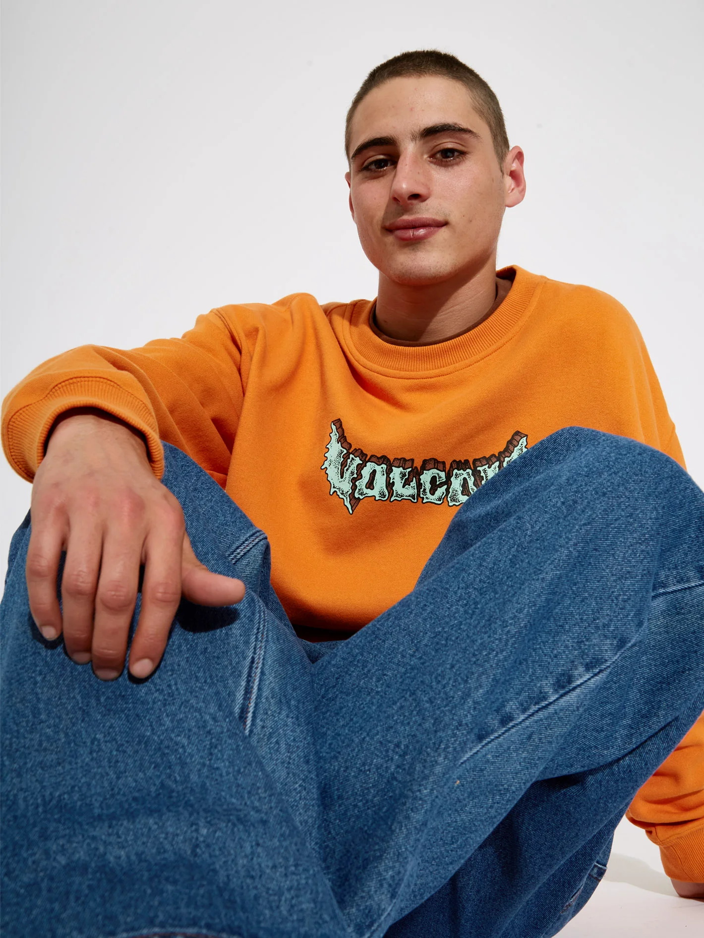 Nofing Sweatshirt - SAFFRON - Image 5