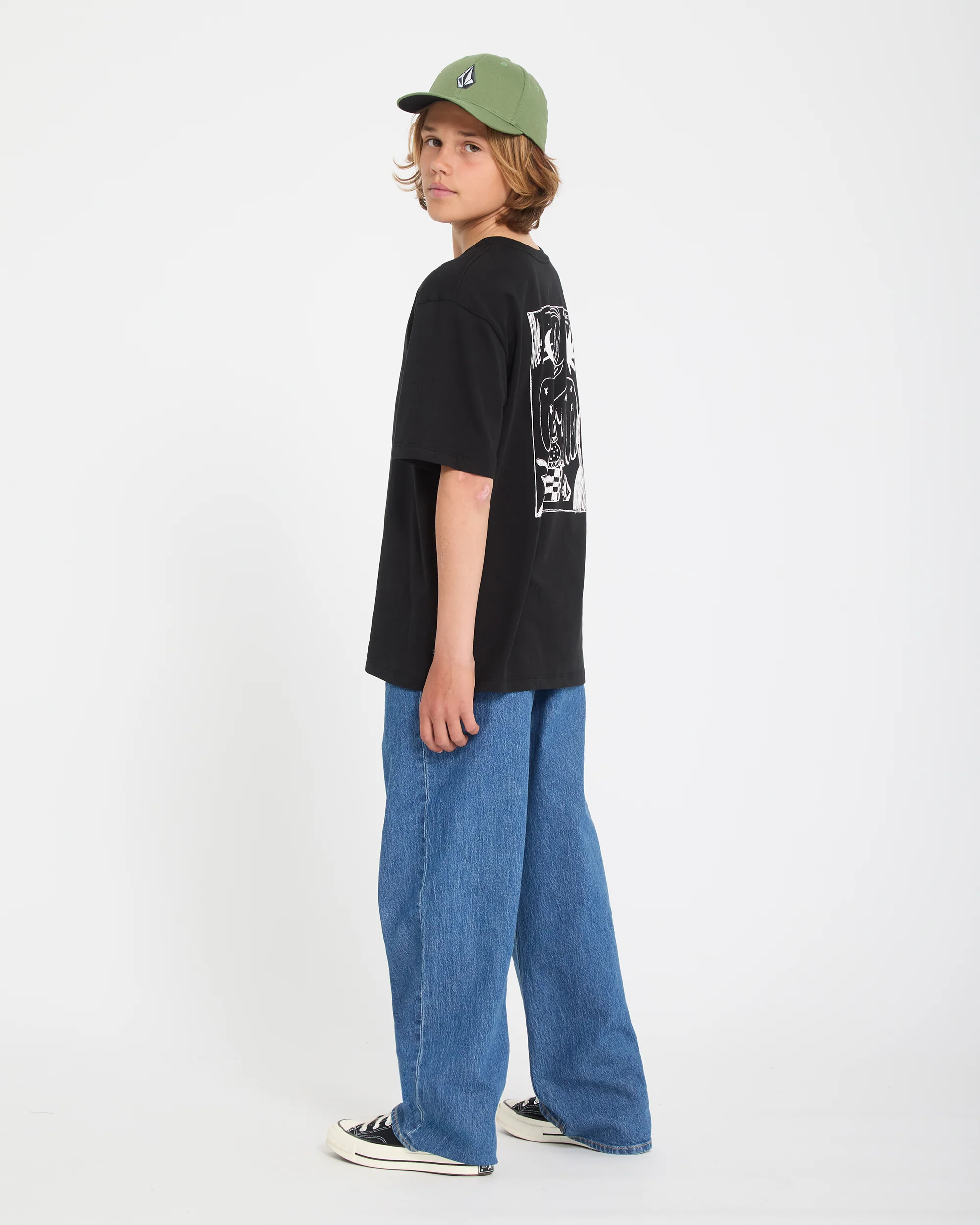 Nowhere T-Shirt - Black - (KIDS) - Image 12