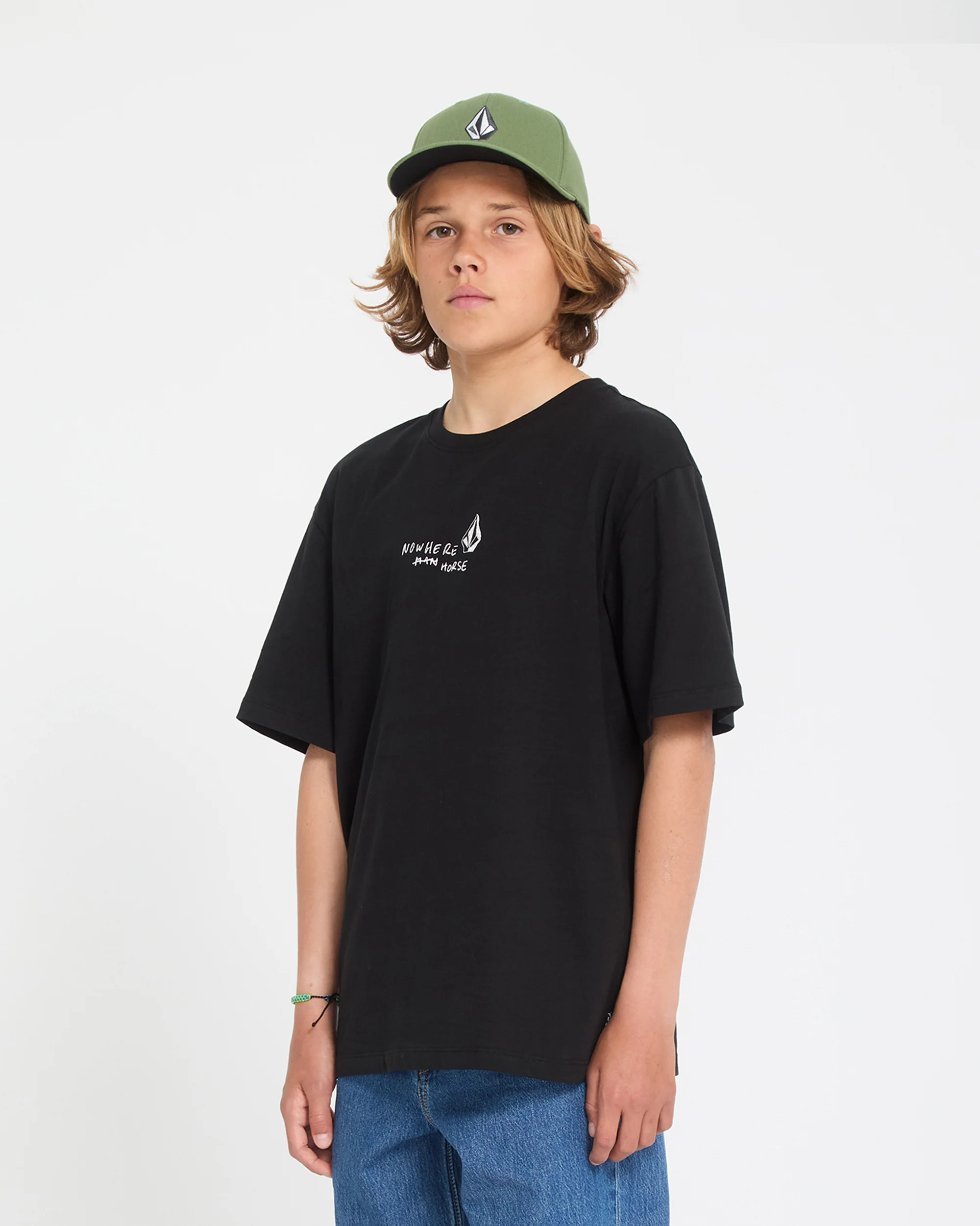 Nowhere T-Shirt - Black - (KIDS) - Image 2