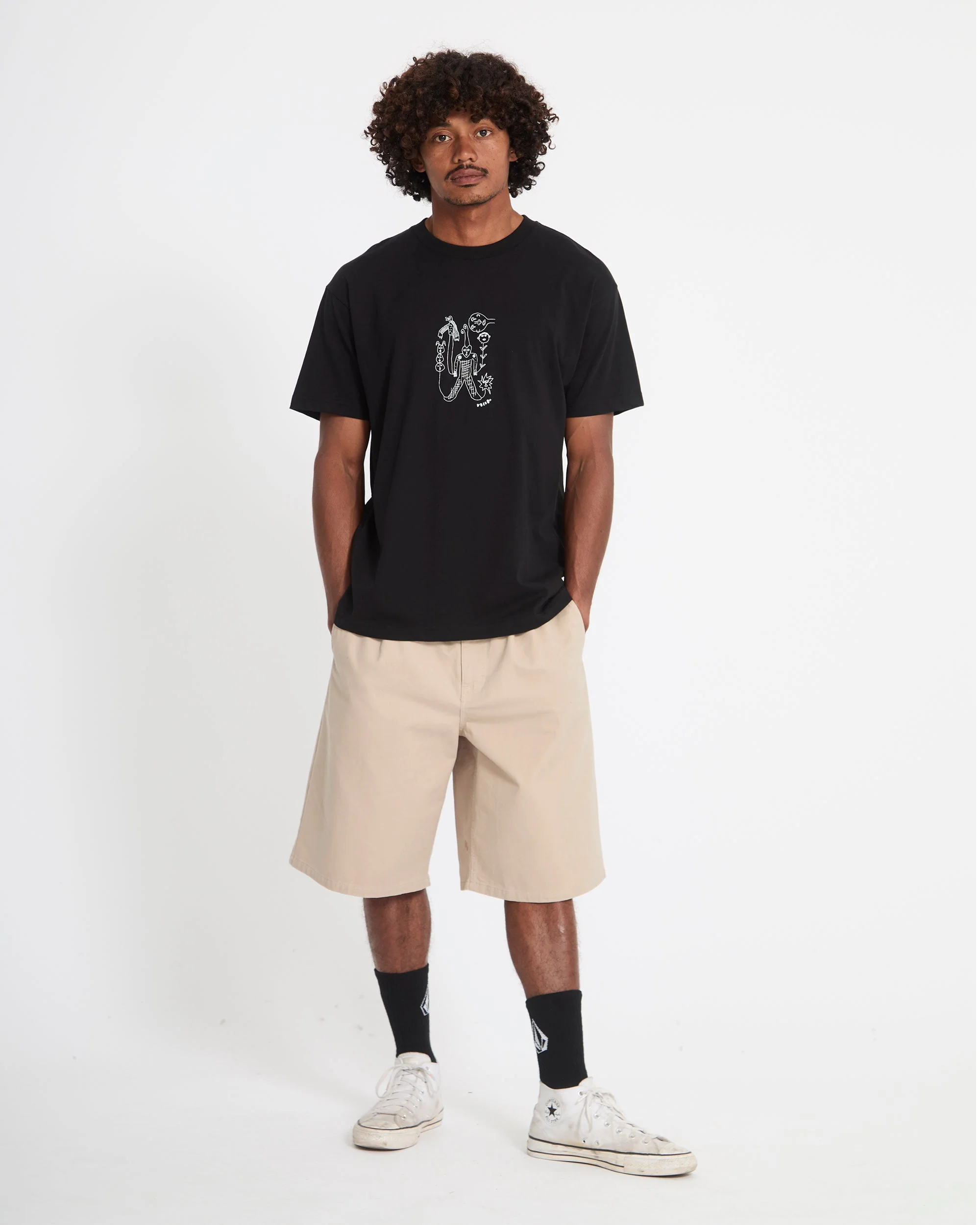 Nowhere T-Shirt - Black - Image 7