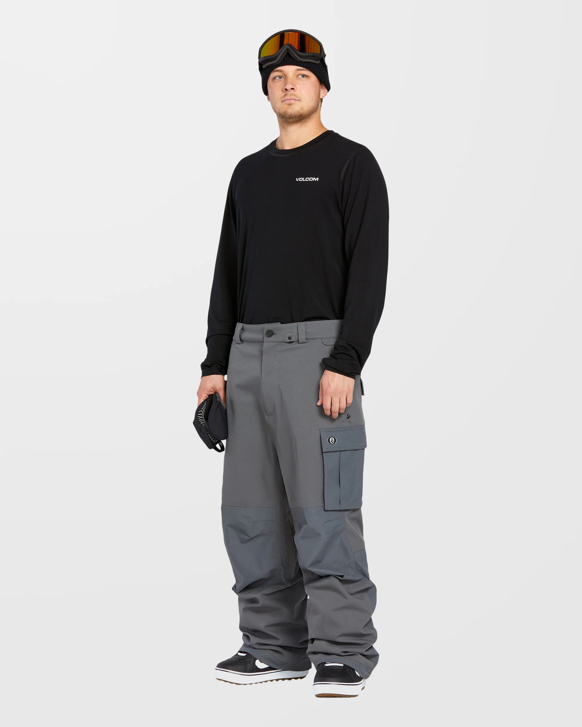 Nwrk Baggy Trousers - Charcoal - Image 3