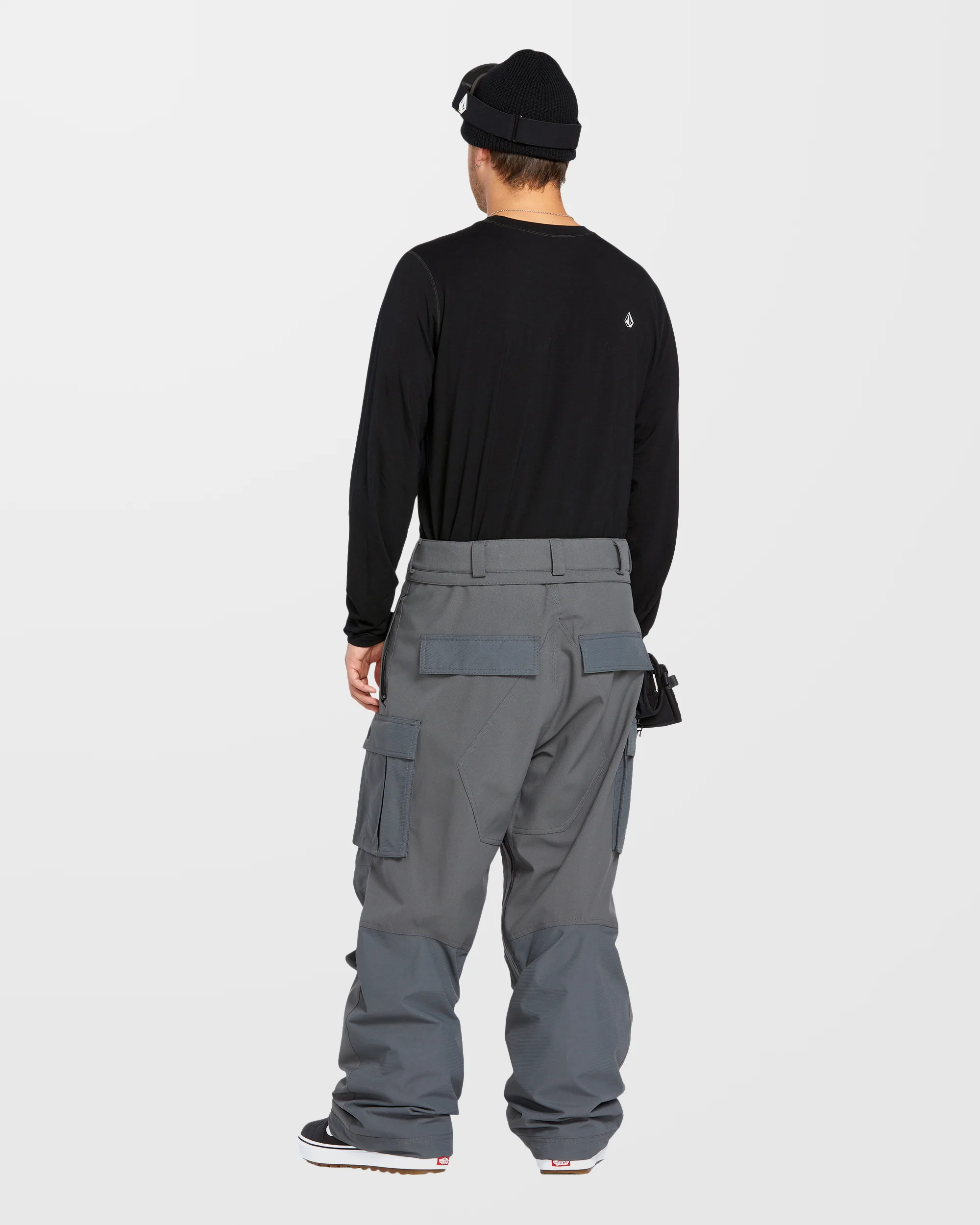 Nwrk Baggy Trousers - Charcoal - Image 4