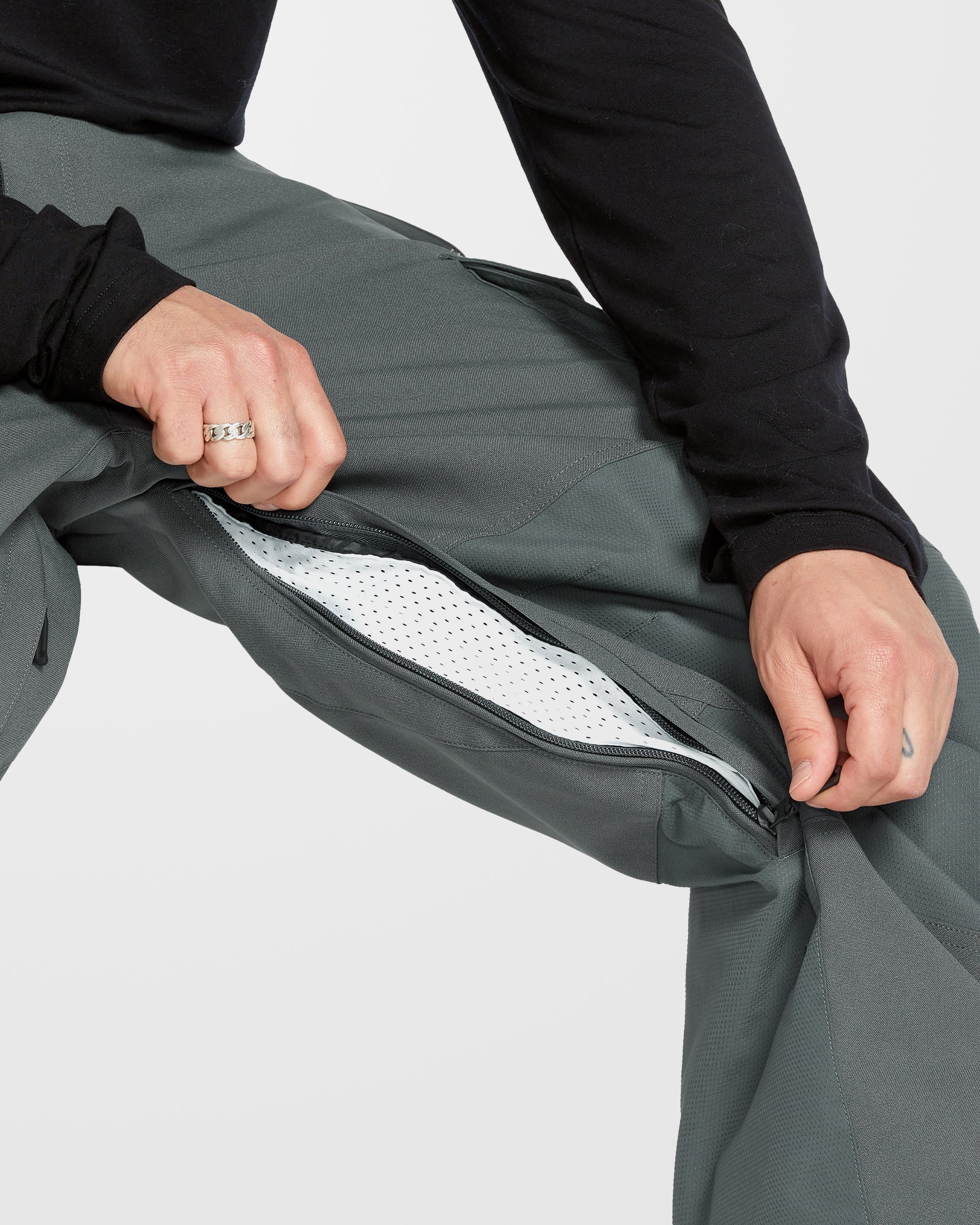 Nwrk Baggy Trousers - Charcoal - Image 7