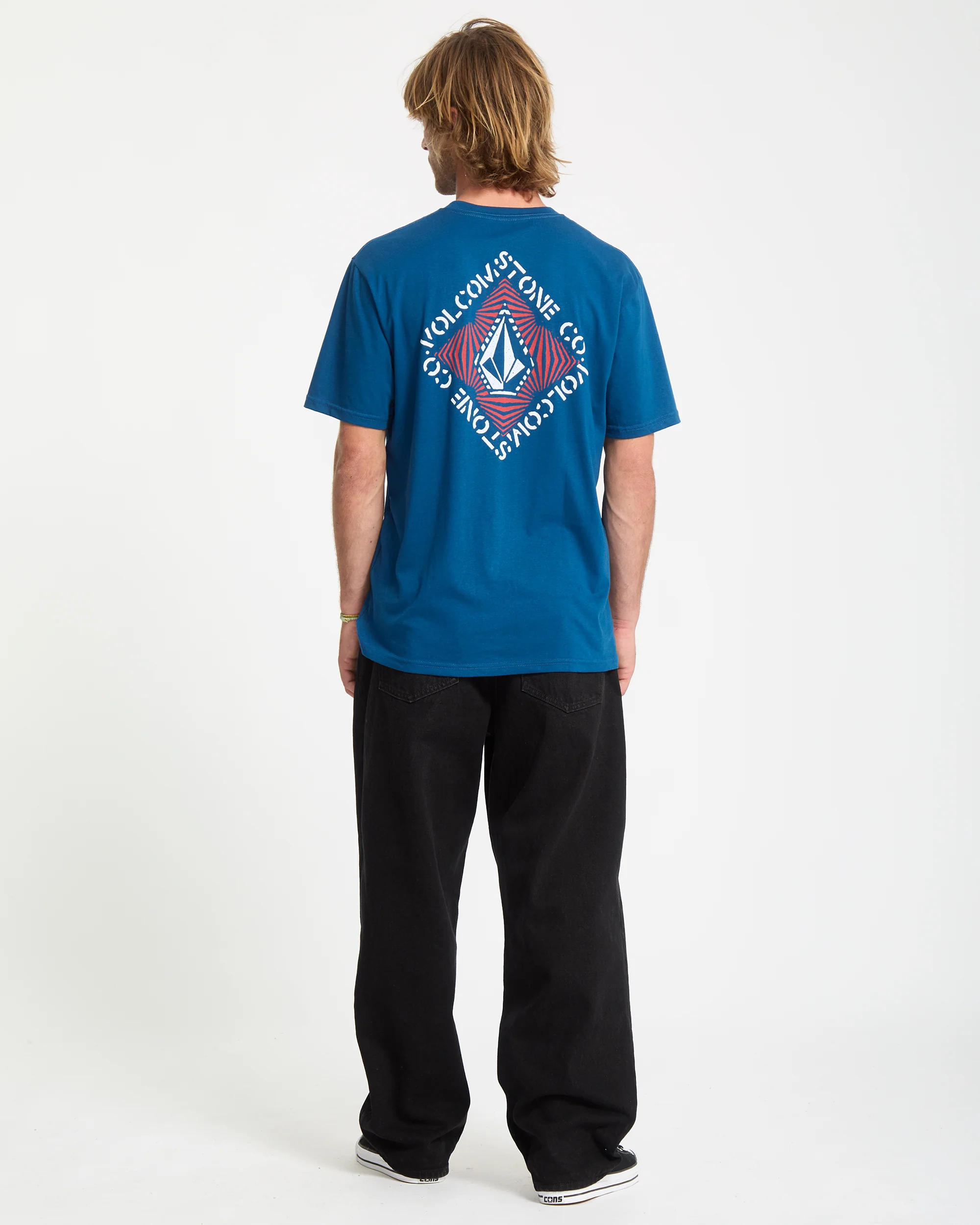 Obtical T-Shirt - Cosmic Blue - Image 4