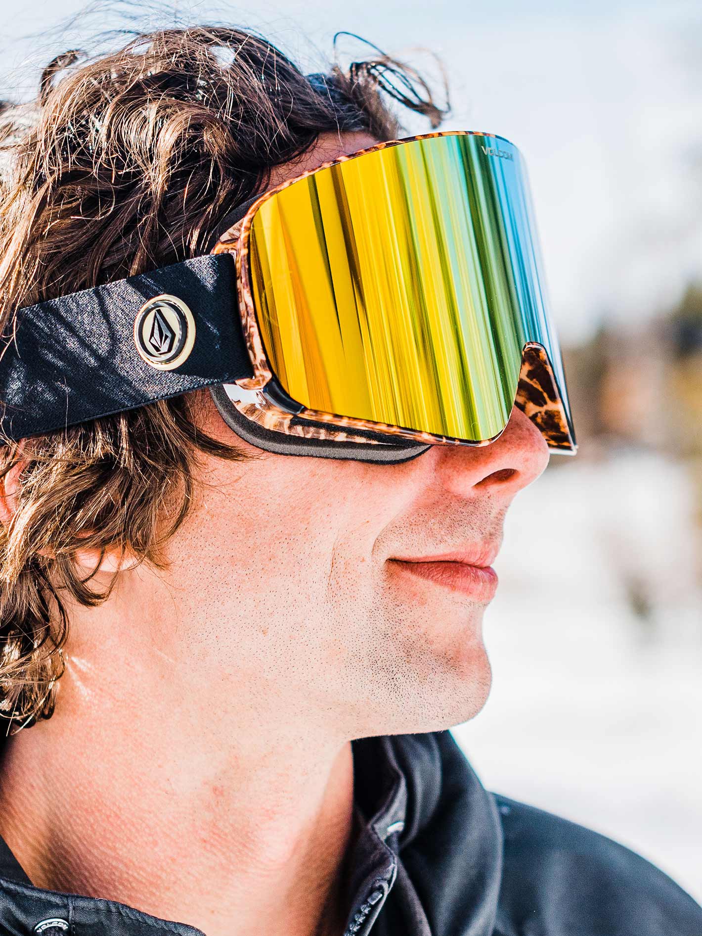 Odyssey Giraffe/Black Goggle (+ Bonus Lens) - Gold Chrome - Image 5