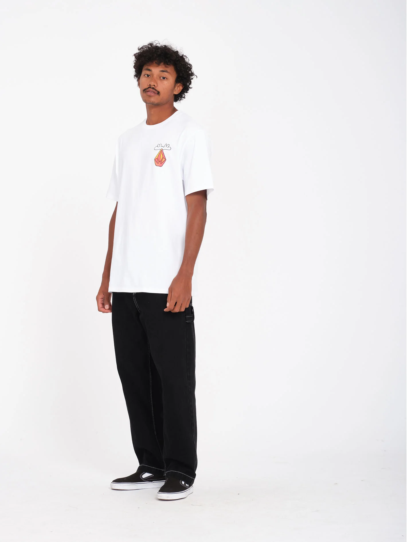 Olivmoose T-Shirt - White - Image 7
