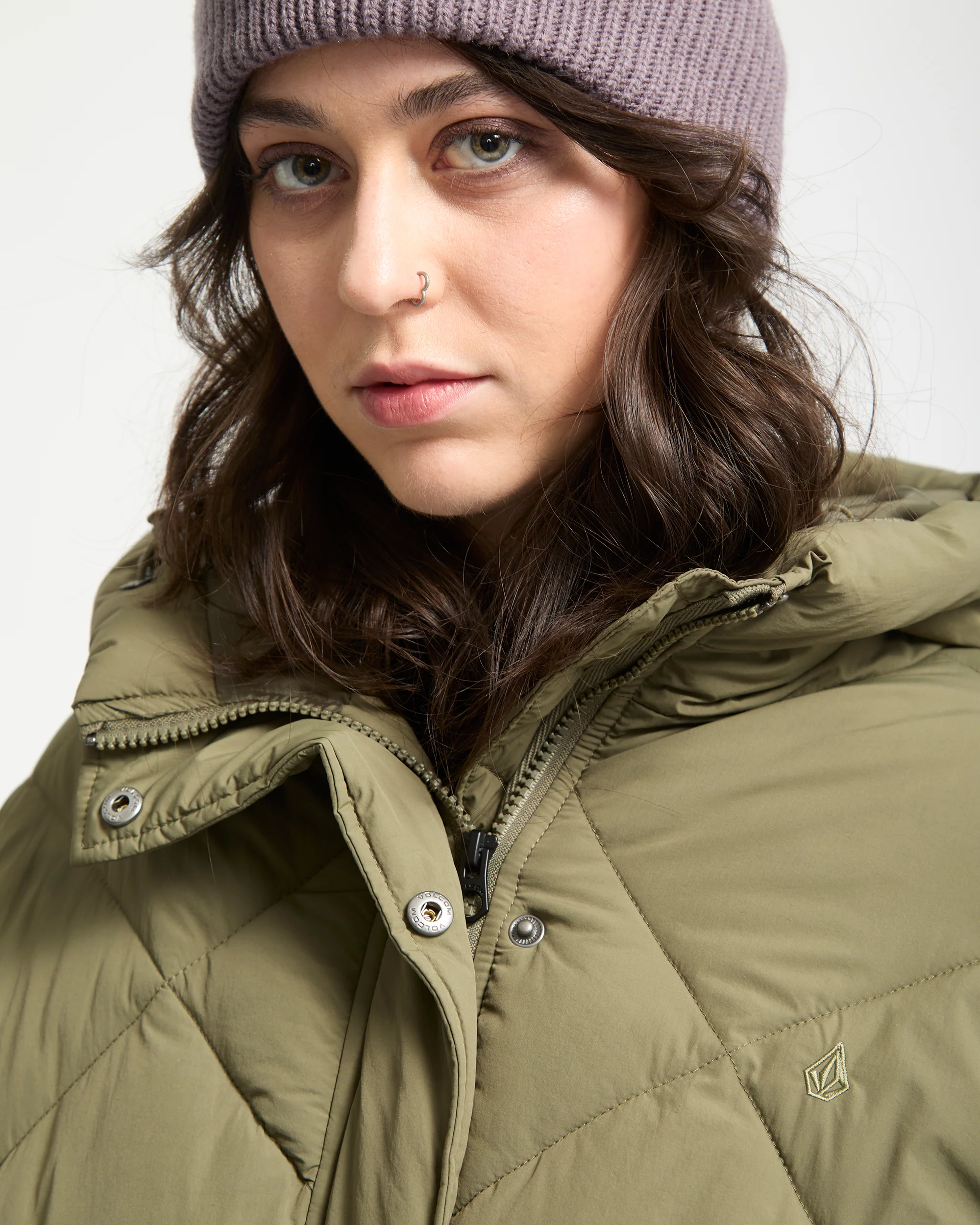 Out Of Boxy Puff Jacket - Wintermoss - Image 3