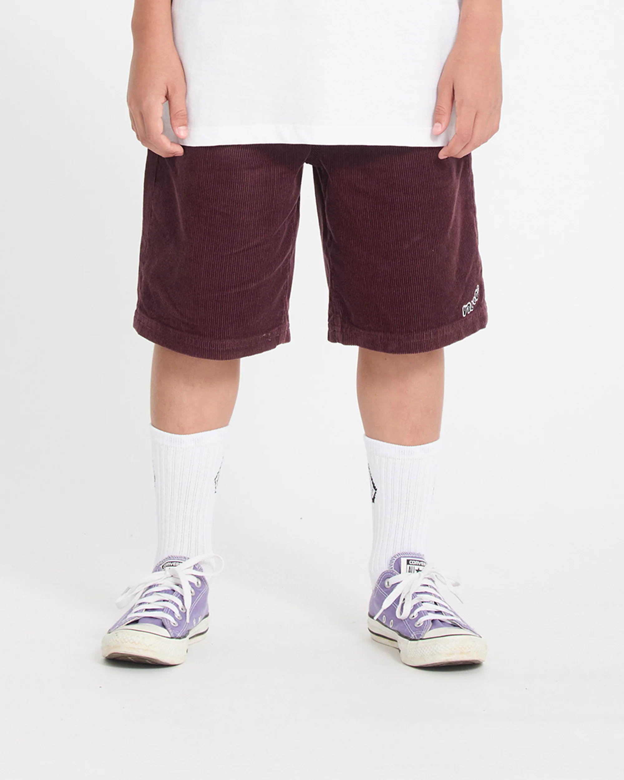 Outer Spaced Elasticated Waist Corduroy Short - Pistol Punch - (KIDS)