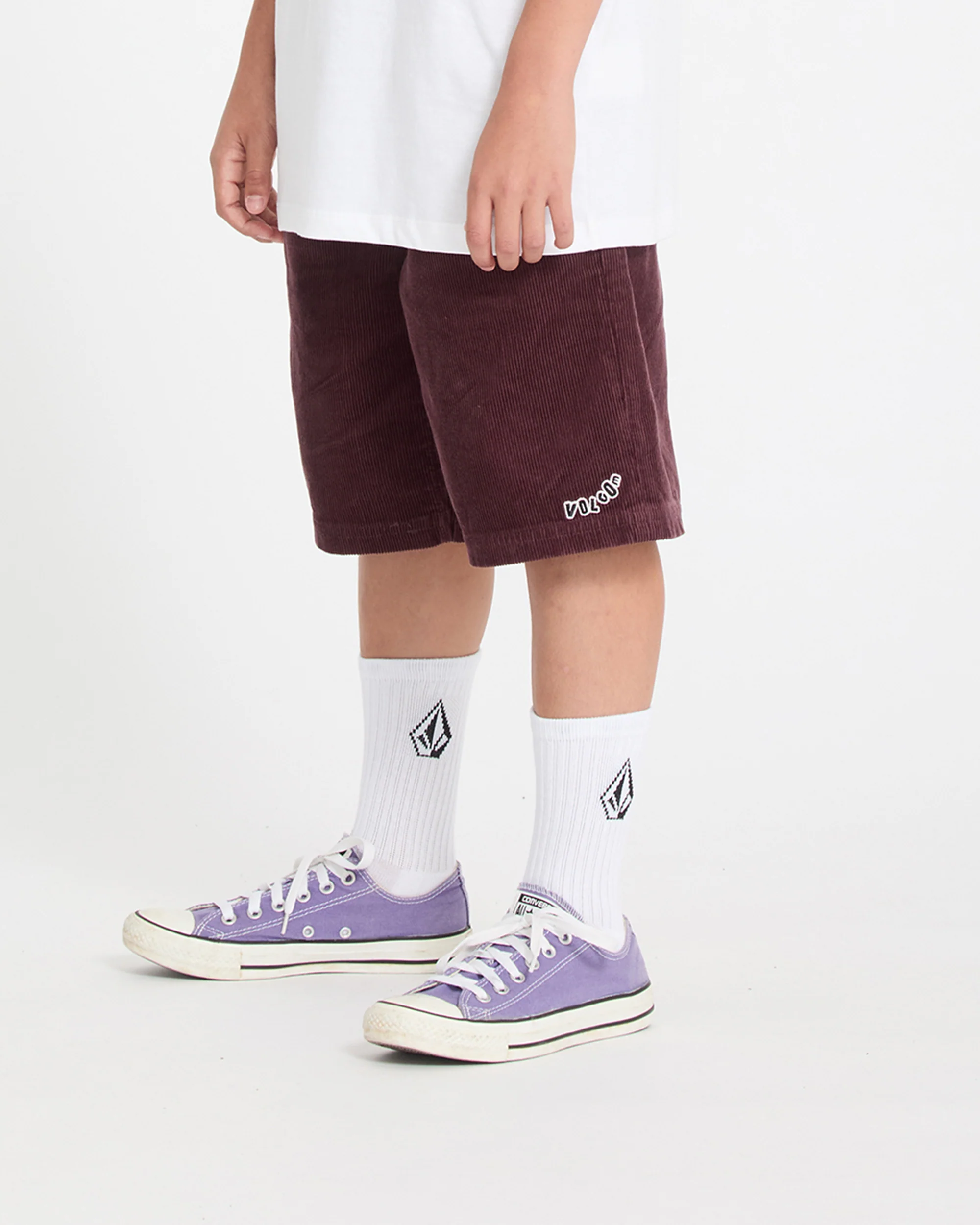 Outer Spaced Elasticated Waist Corduroy Short - Pistol Punch - (KIDS) - Image 3