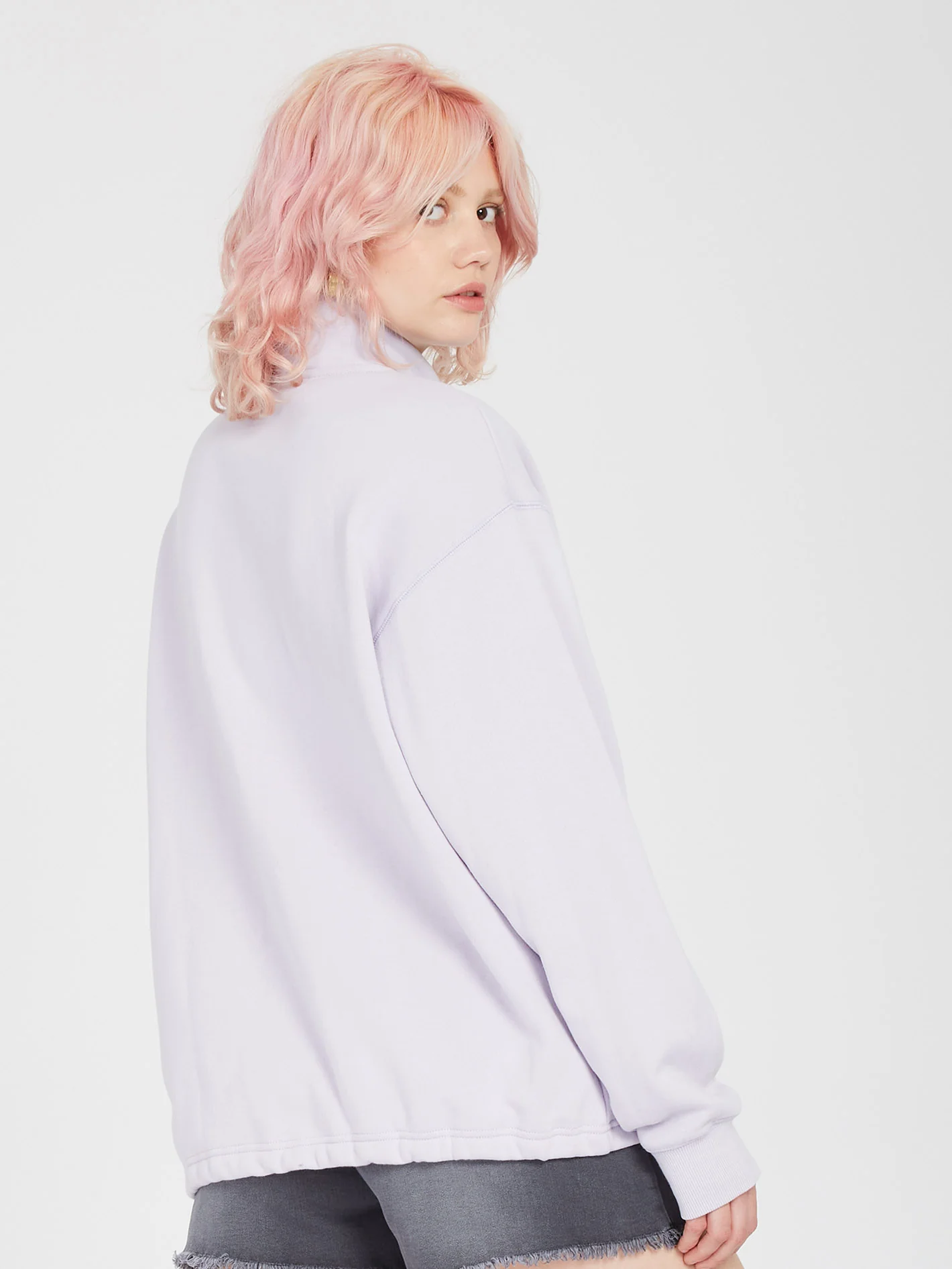 Overtheenker Sweatshirt - LIGHT ORCHID - Image 2