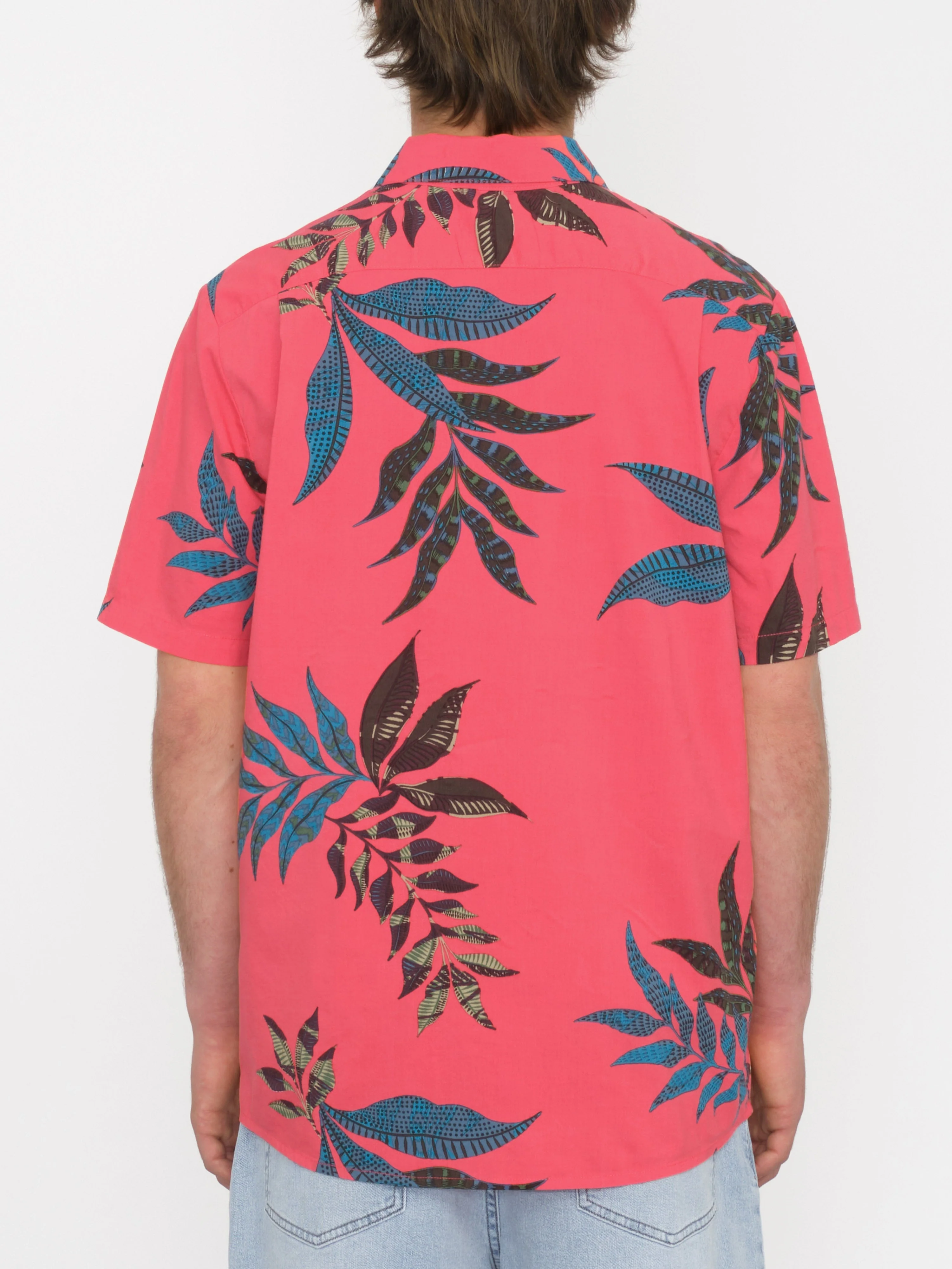 Paradiso Floral Shirt - WASHED RUBY - Image 2