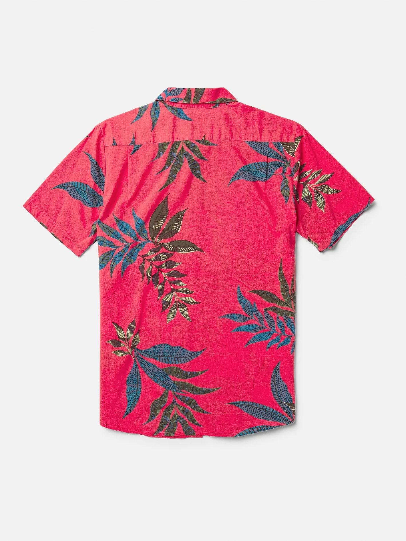 Paradiso Floral Shirt - WASHED RUBY - Image 4