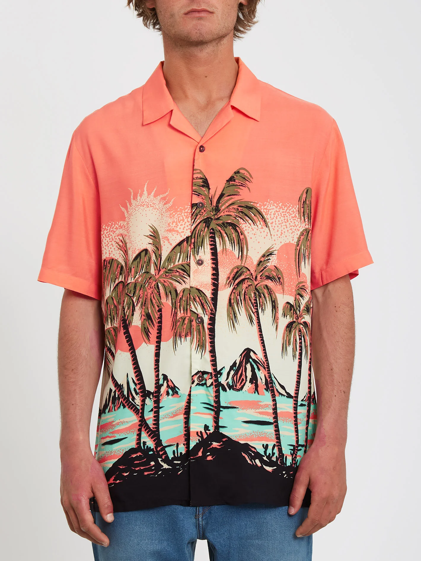 Parodice Shirt - LIVING CORAL