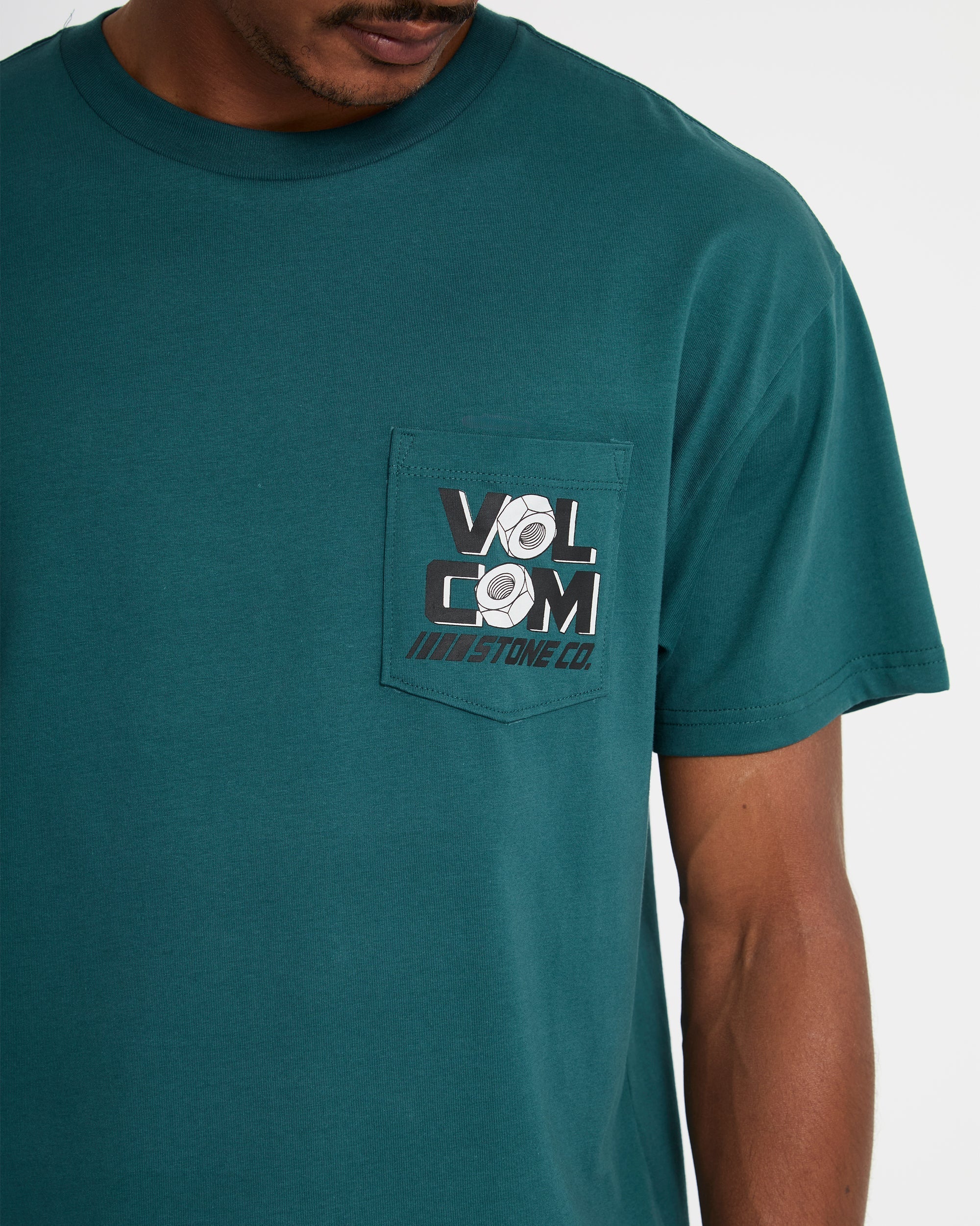 Parted Out Pocket T-Shirt - Rifle Green - Image 4