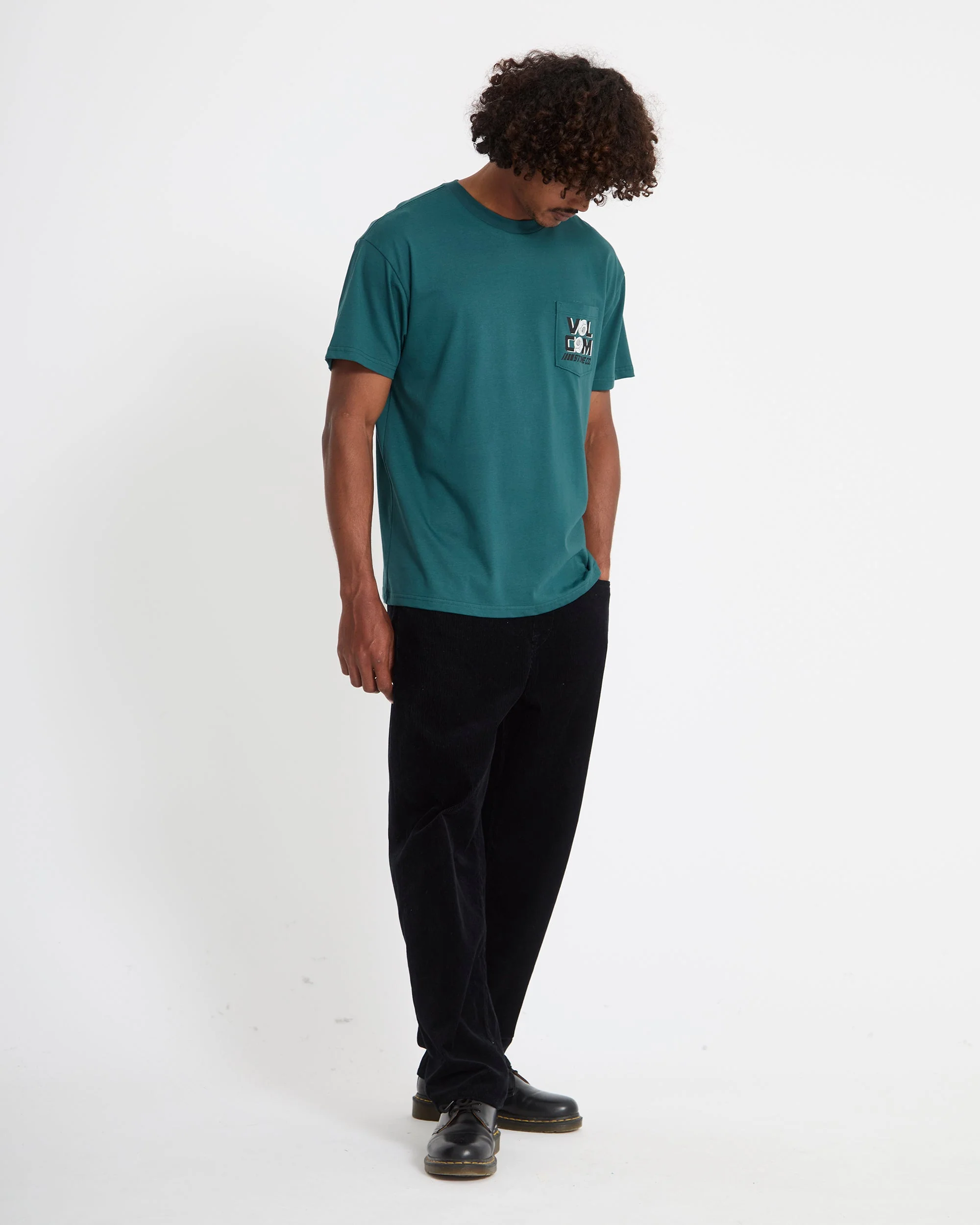 Parted Out Pocket T-Shirt - Rifle Green - Image 5