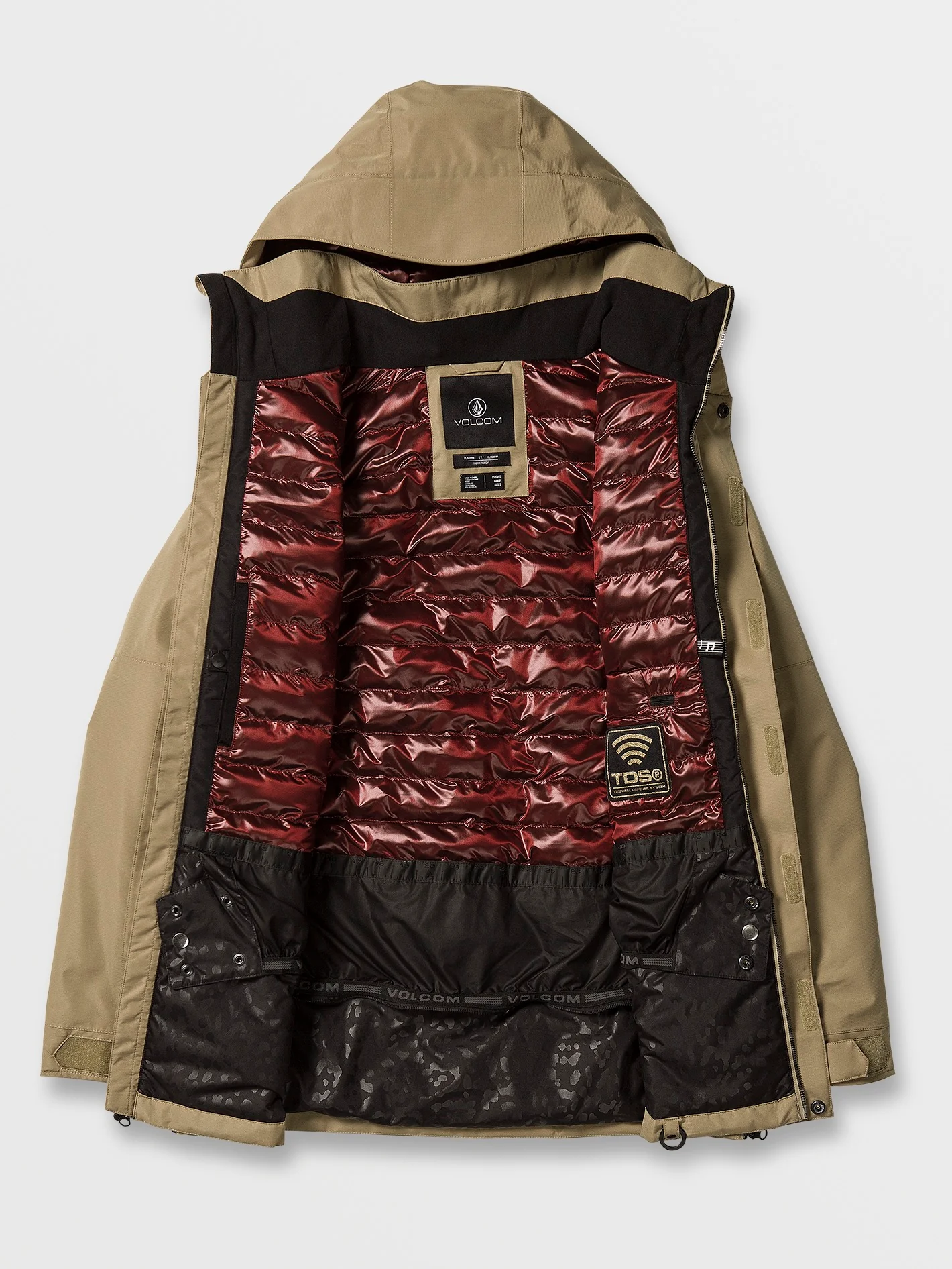 Paxson 2L Tds Infrared Parka Jacket - DARK KHAKI - Image 11