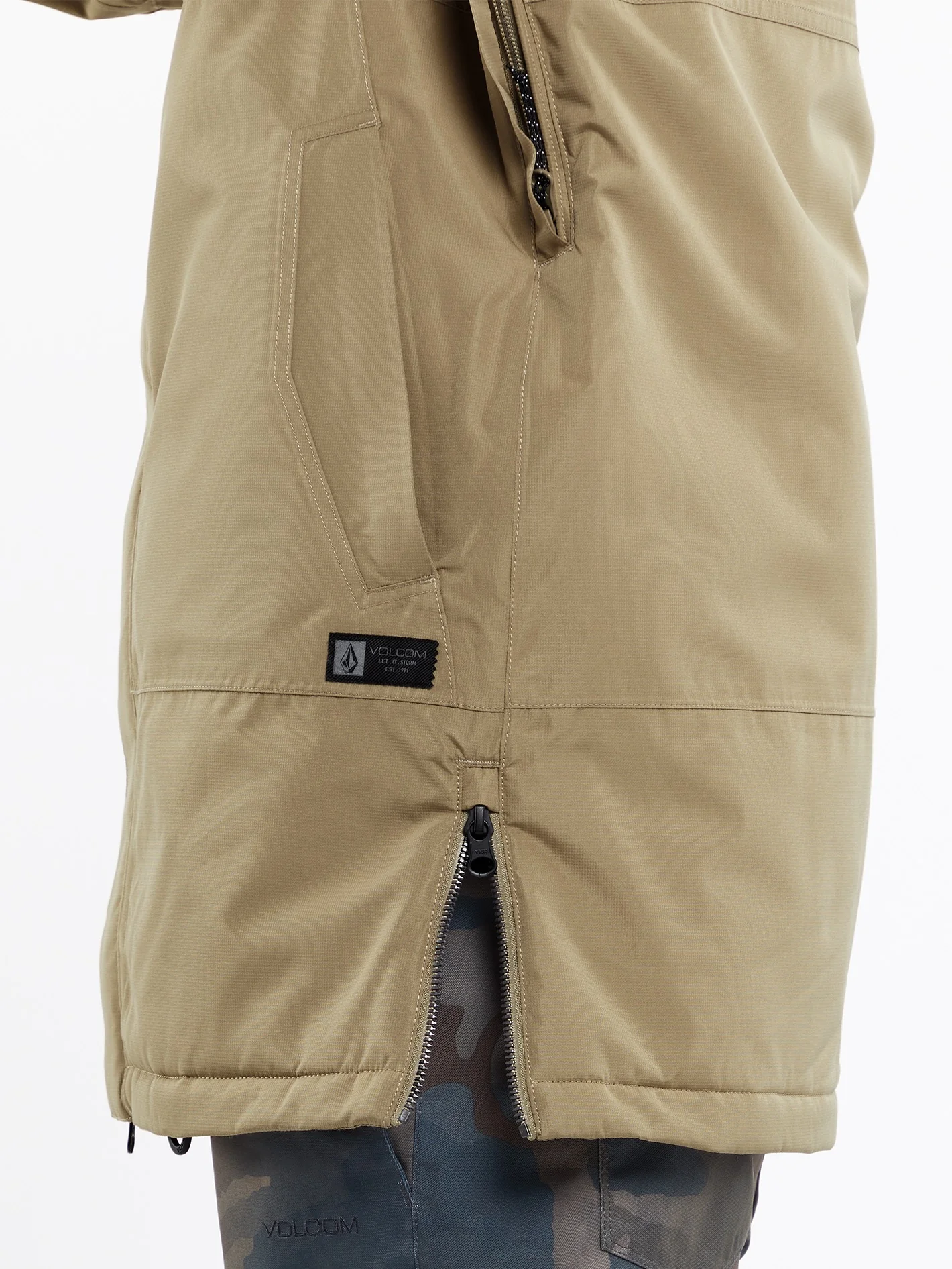 Paxson 2L Tds Infrared Parka Jacket - DARK KHAKI - Image 7
