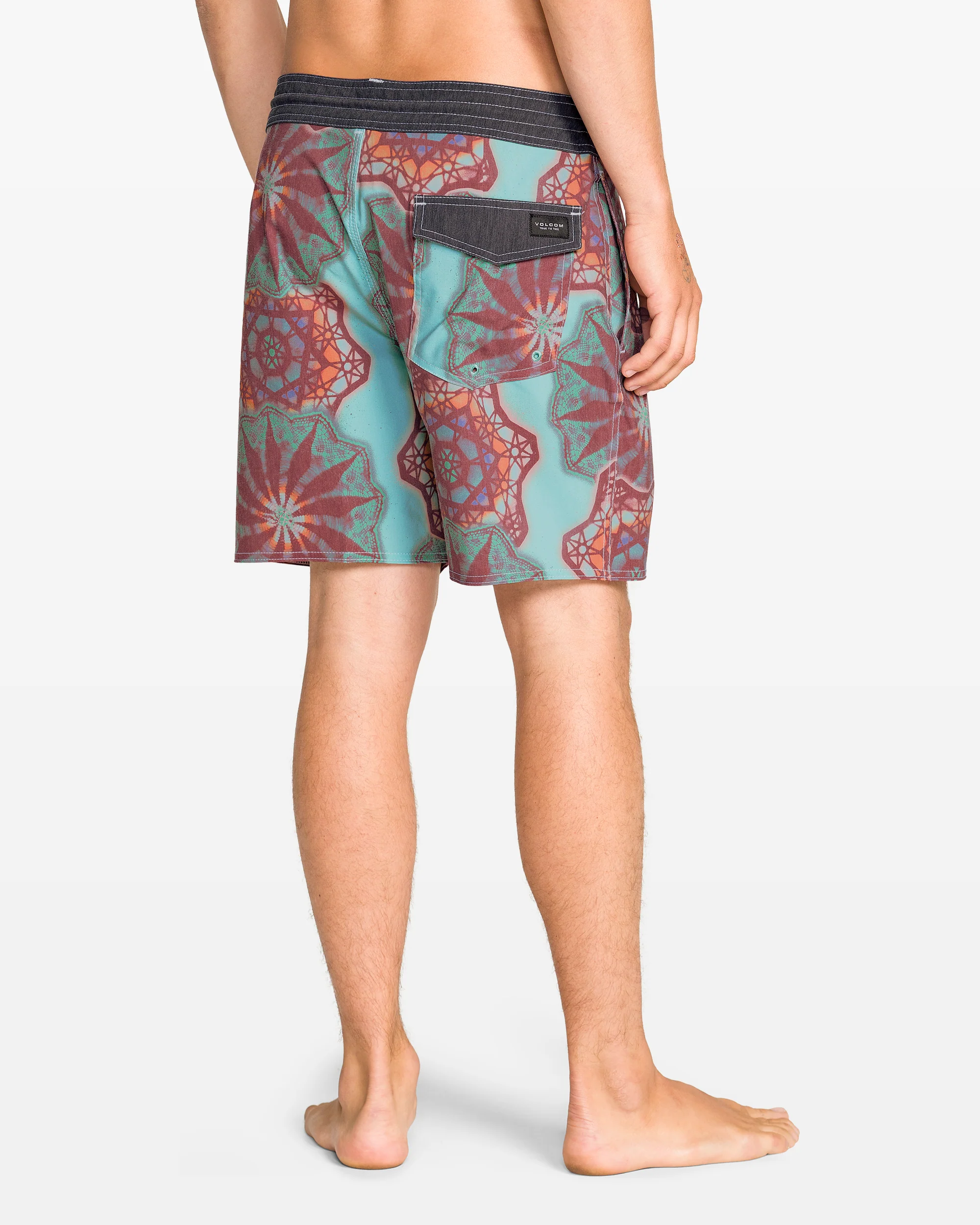 Pcs Star Shields Stoney 18" Boardshort - Black - Image 2
