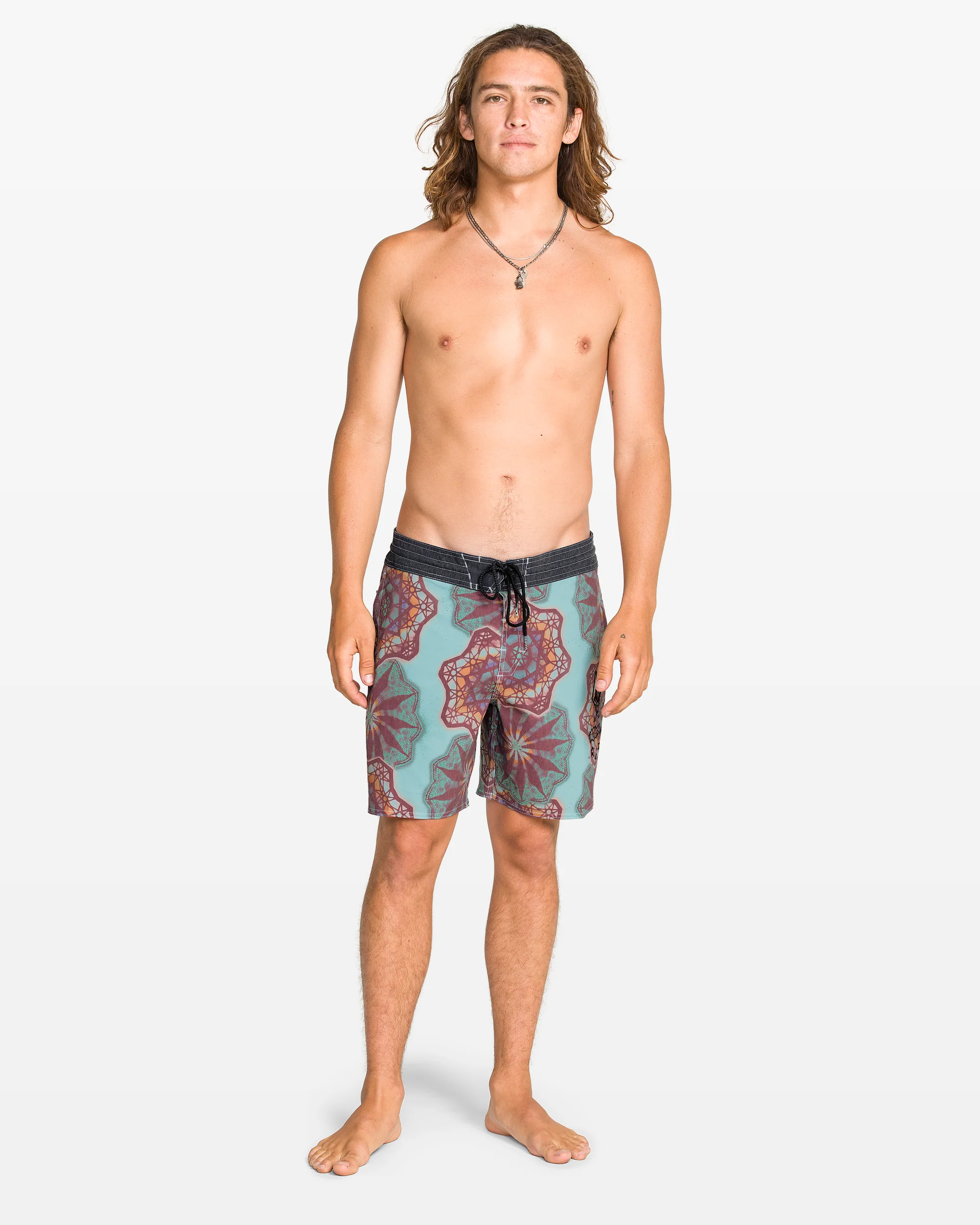 Pcs Star Shields Stoney 18" Boardshort - Black - Image 5