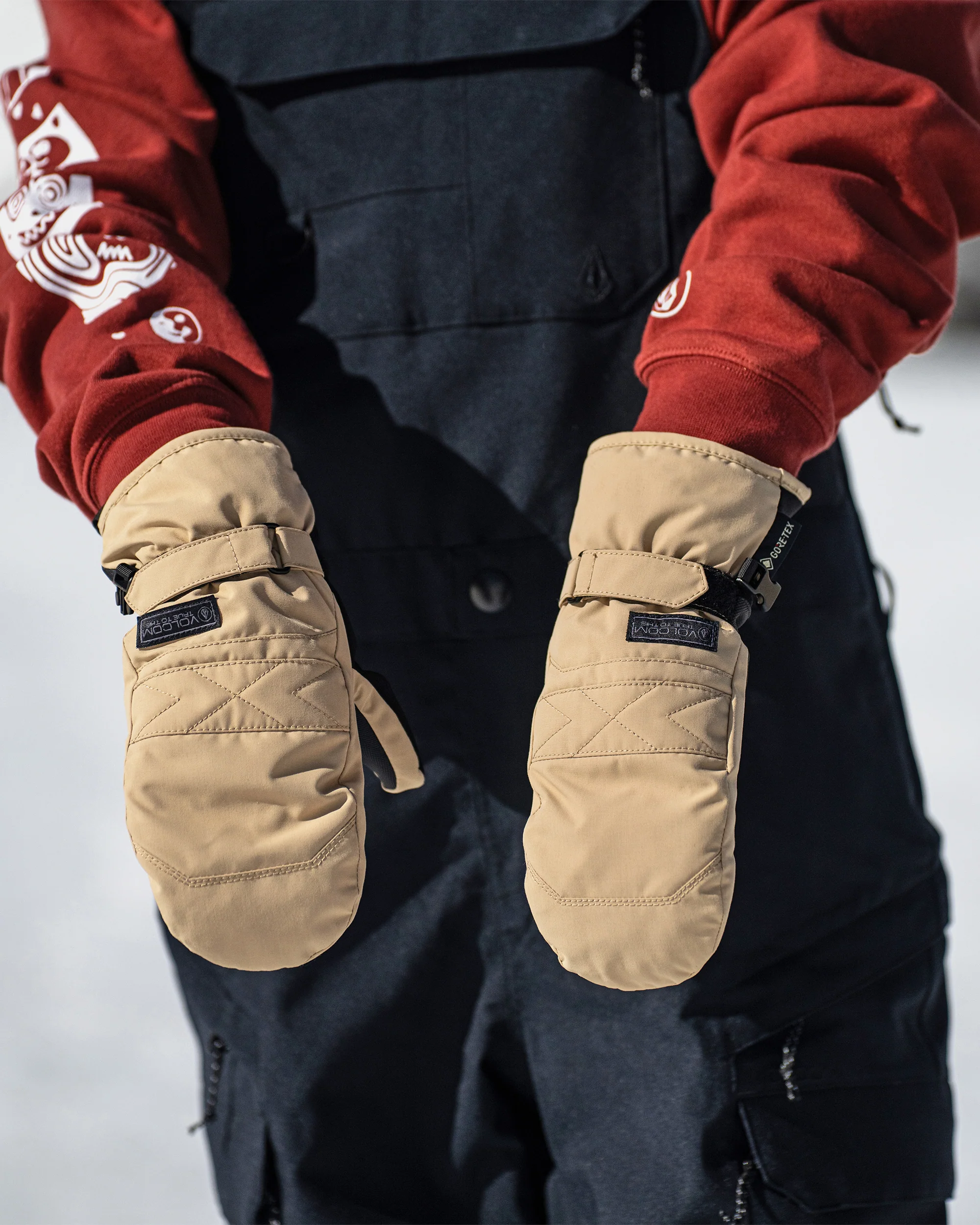 Peep Gore-Tex Mittens - Sand - Image 2