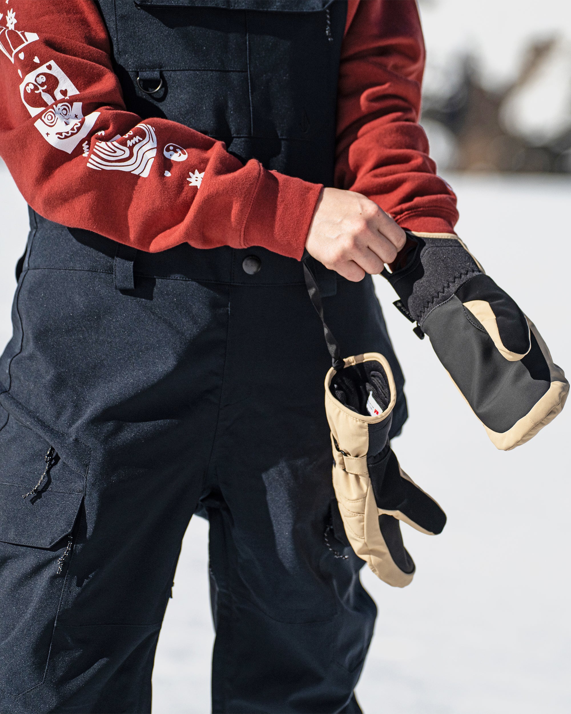 Peep Gore-Tex Mittens - Sand - Image 4