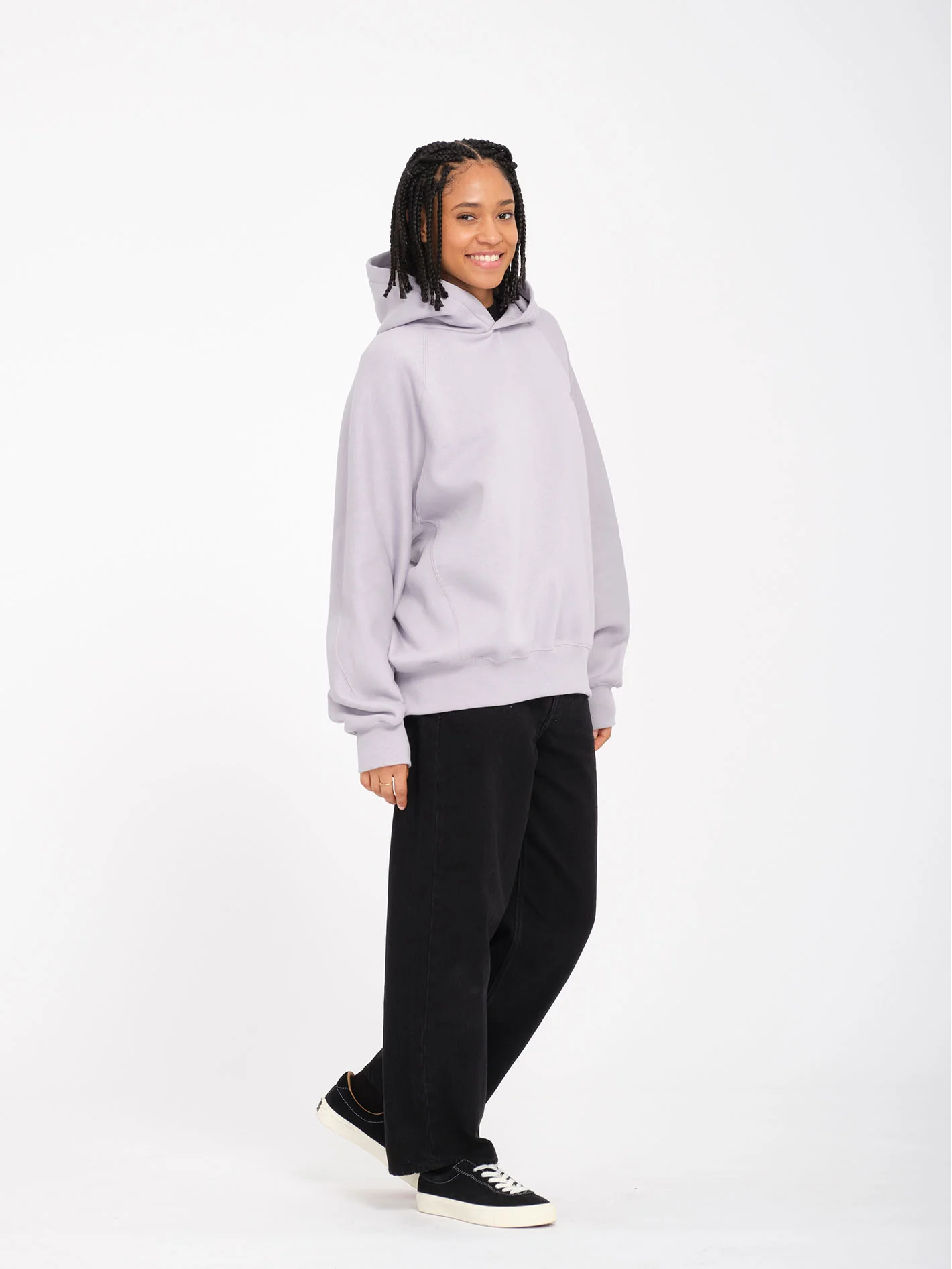 Pistol Hoodie - Light Purple - Image 3