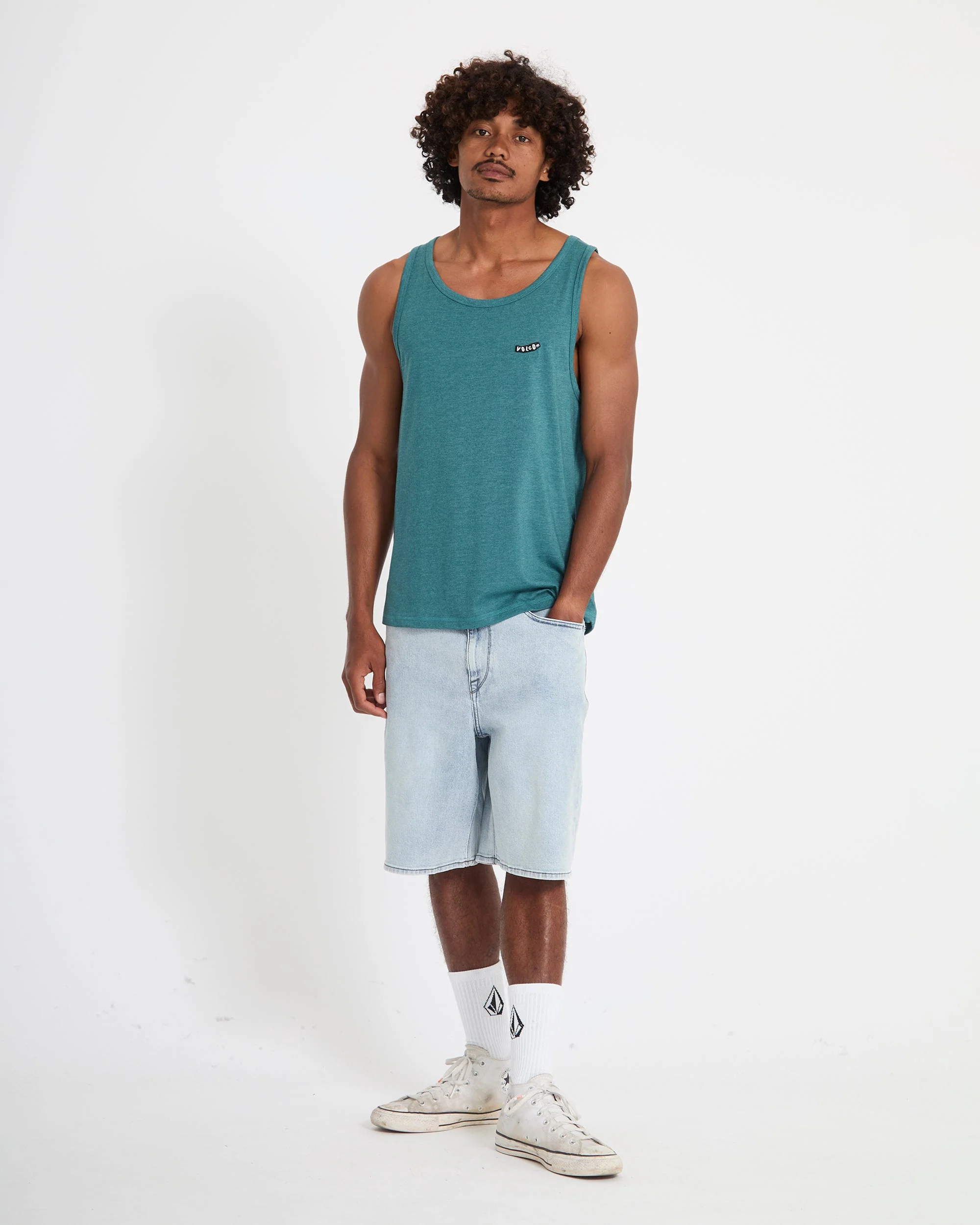 Pistol Stone Tank Top - Rifle Green - Image 6