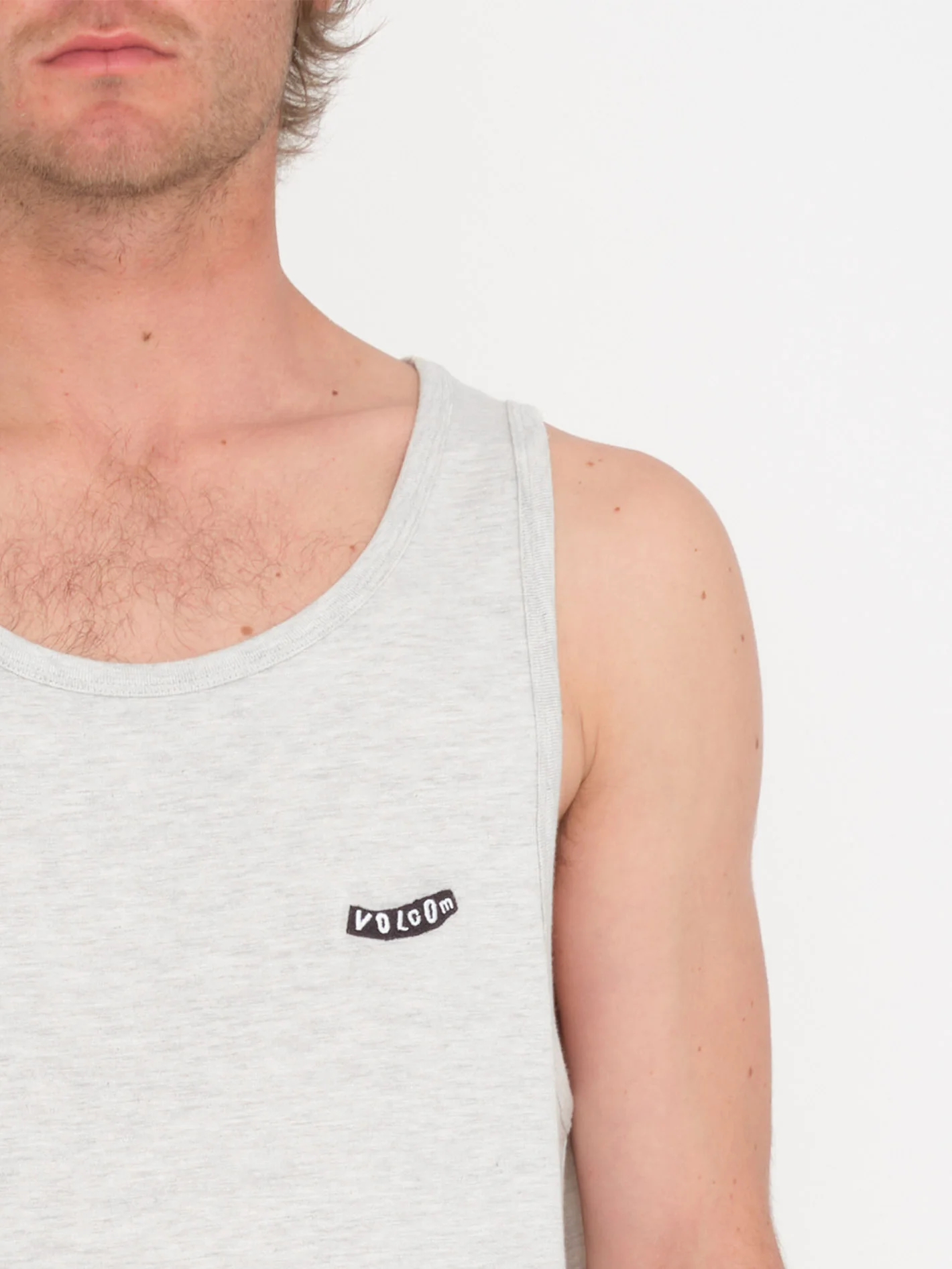 Pistol Stone Tank top - BONE HEATHER - Image 3