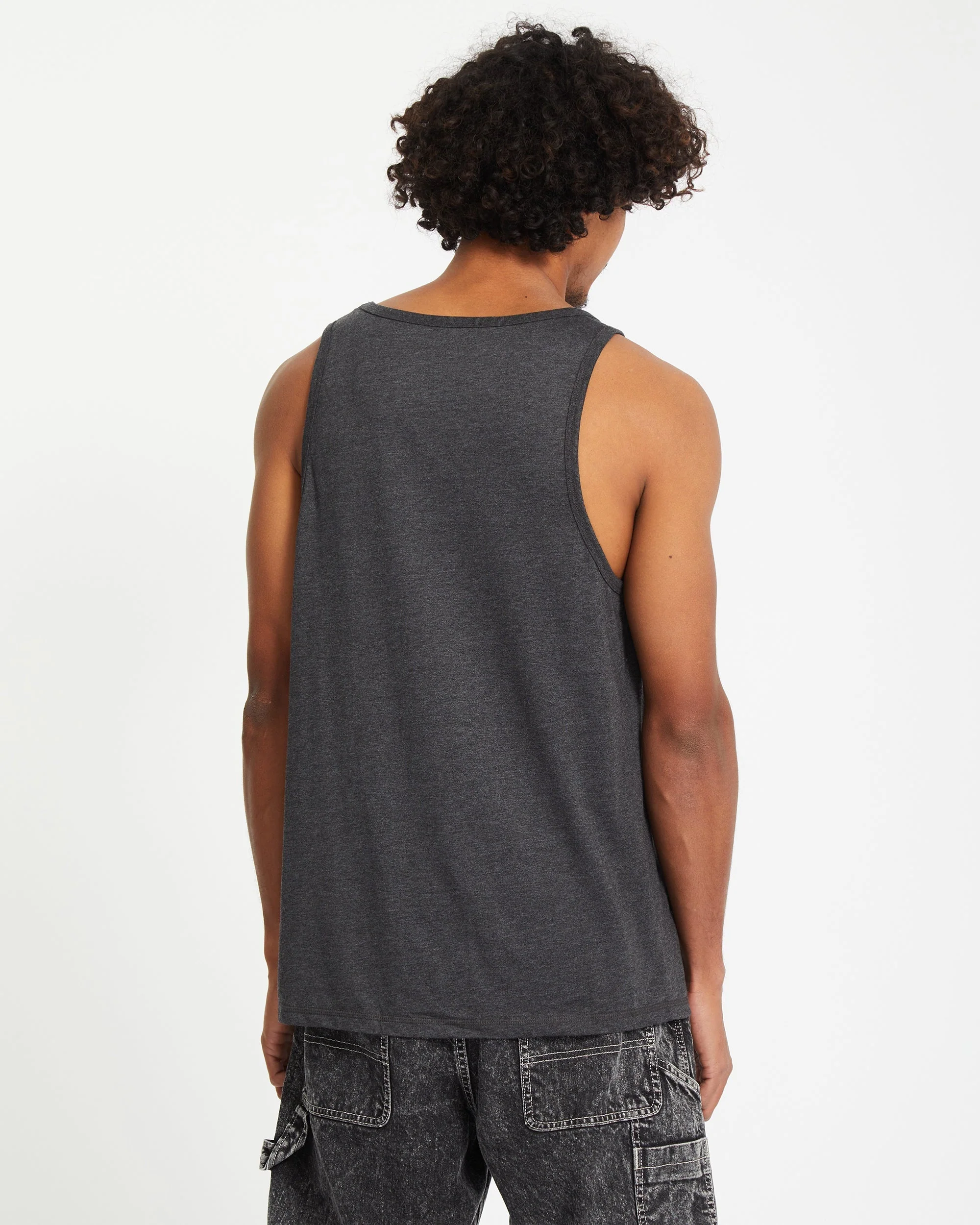 Pistol Stone Tank Top - Heather Black - Image 2