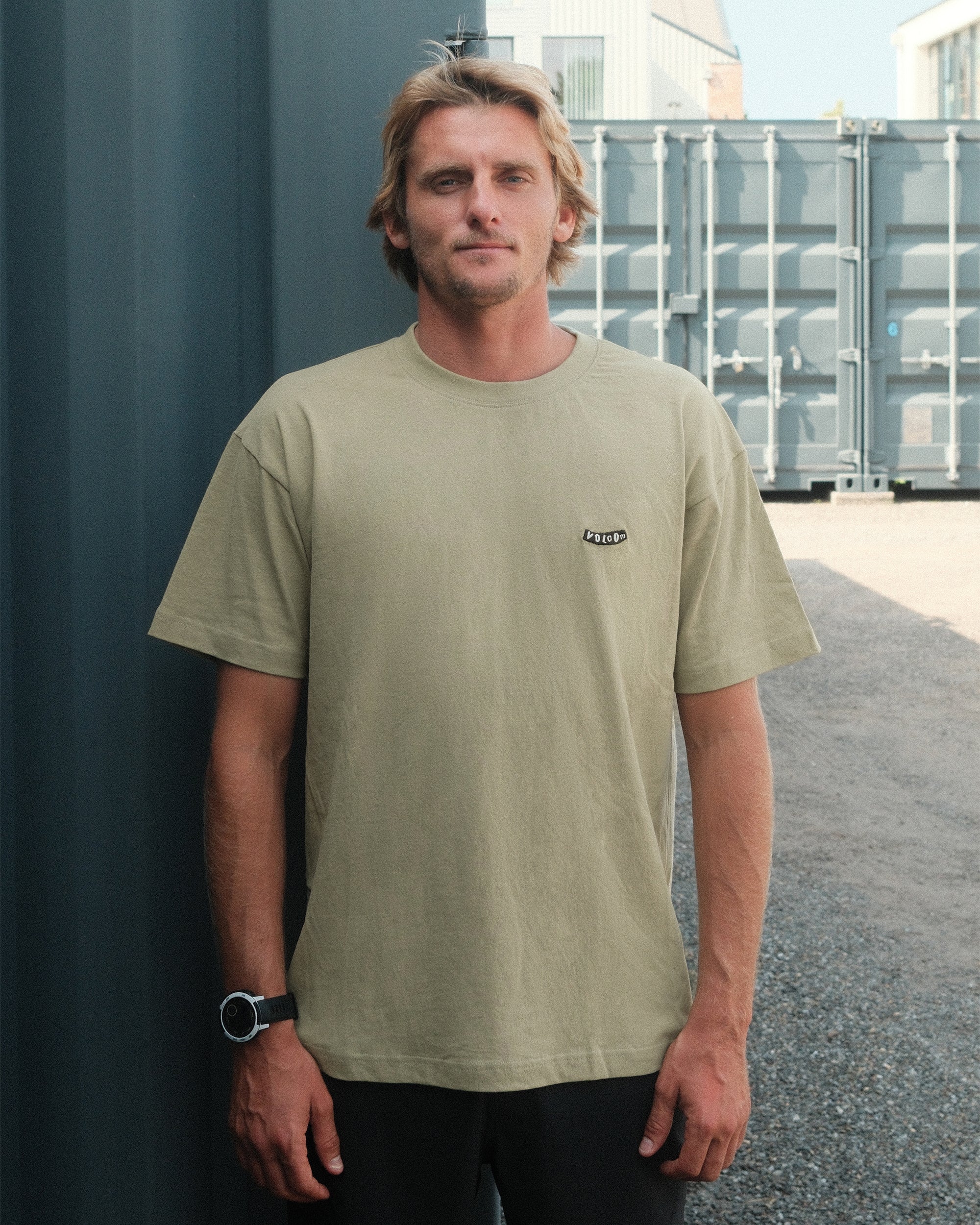 Pistol Stone T-Shirt - Green Tea - Image 4