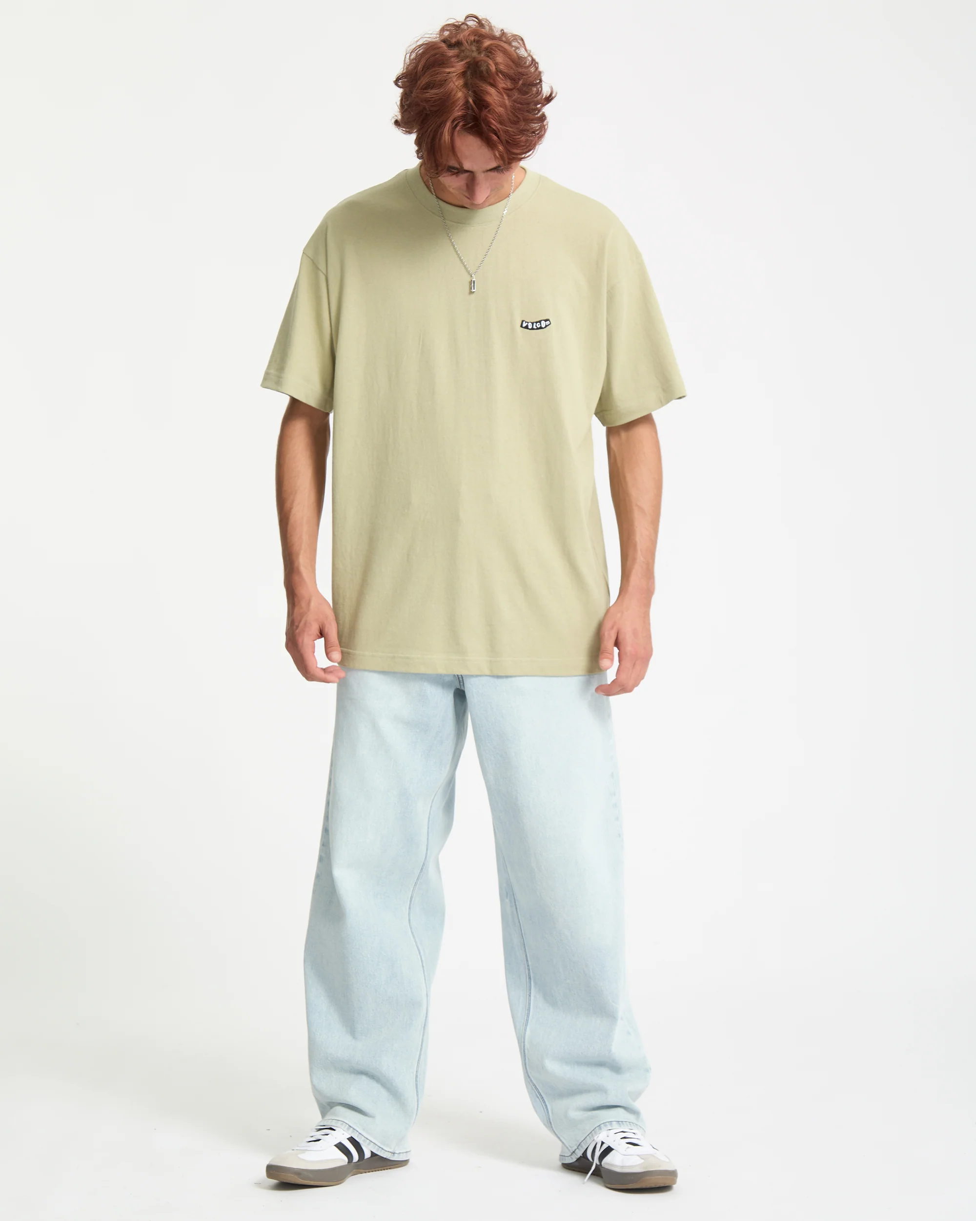 Pistol Stone T-Shirt - Green Tea - Image 5