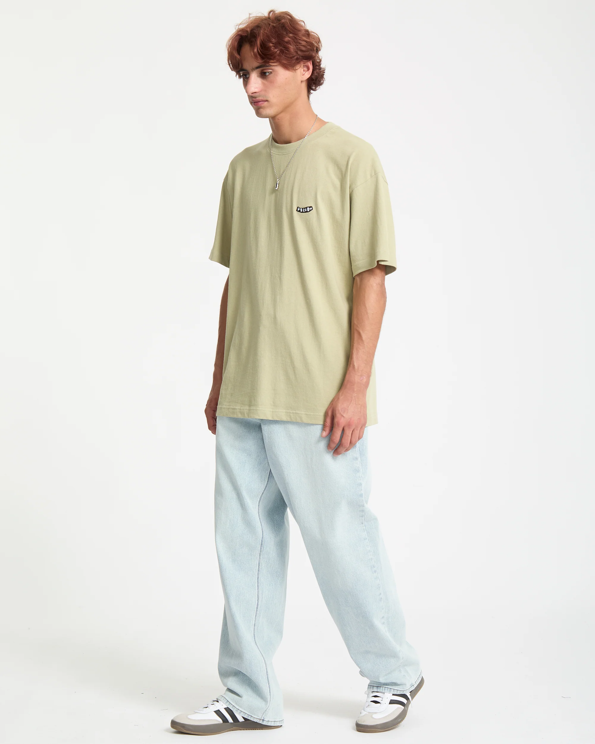 Pistol Stone T-Shirt - Green Tea - Image 8