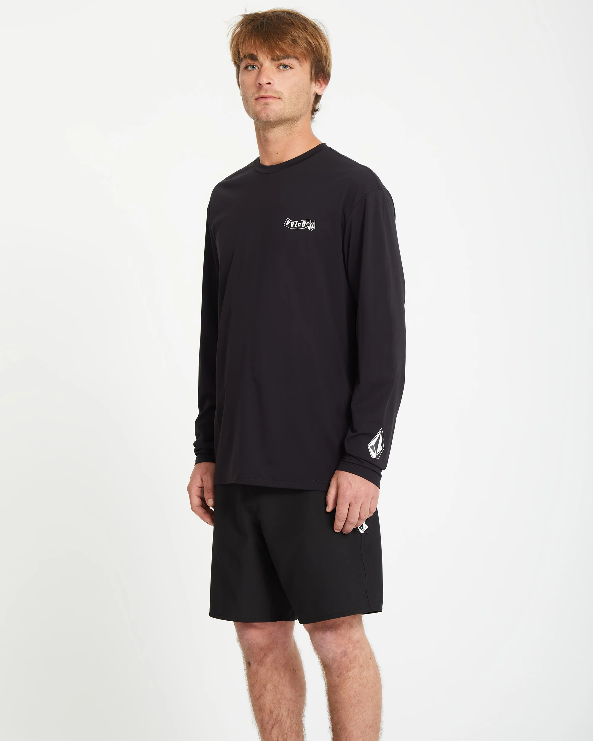 Pistol Surf rashguard - BLACK - Image 3