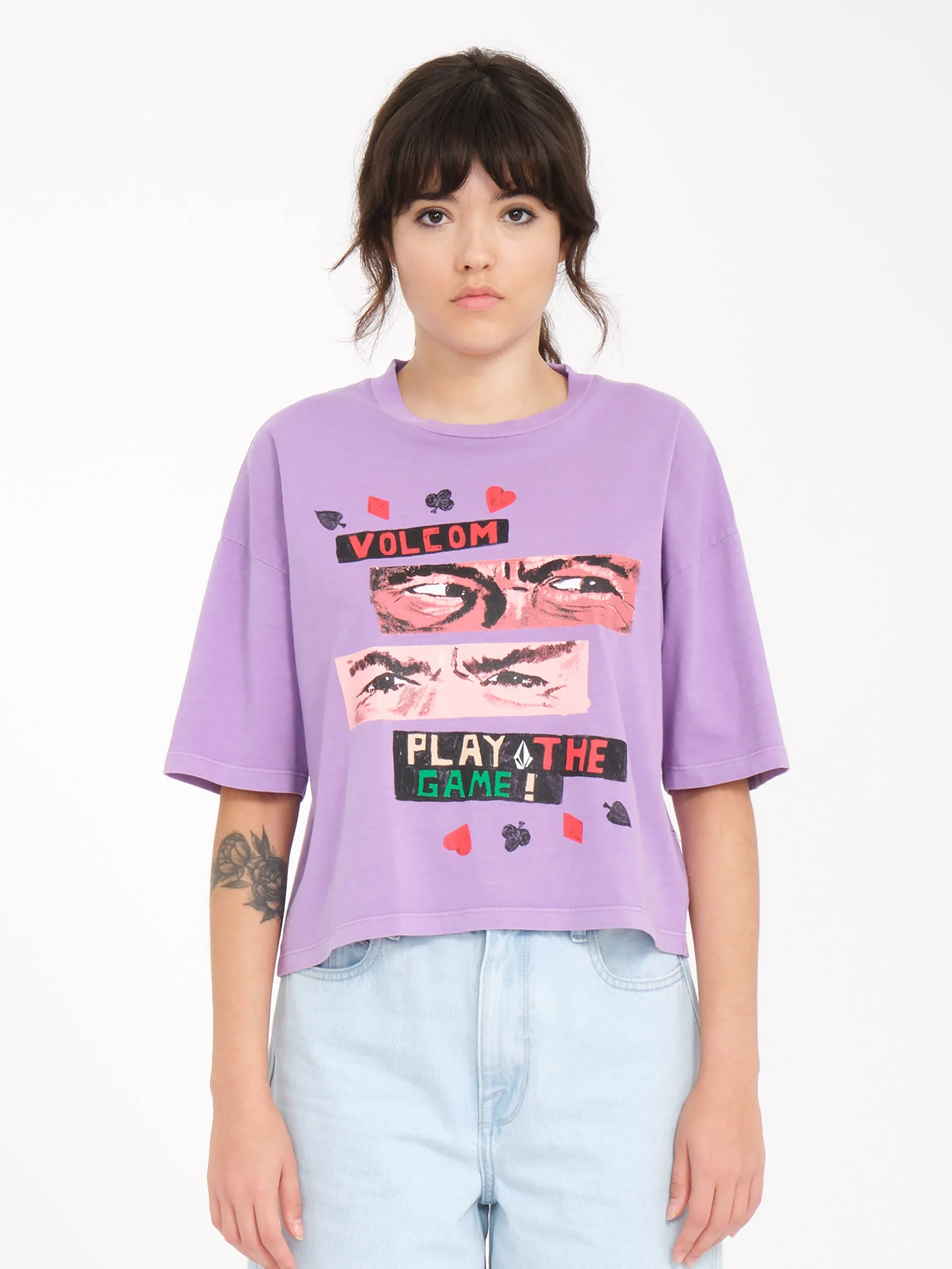 Play The T-shirt - PAISLEY PURPLE