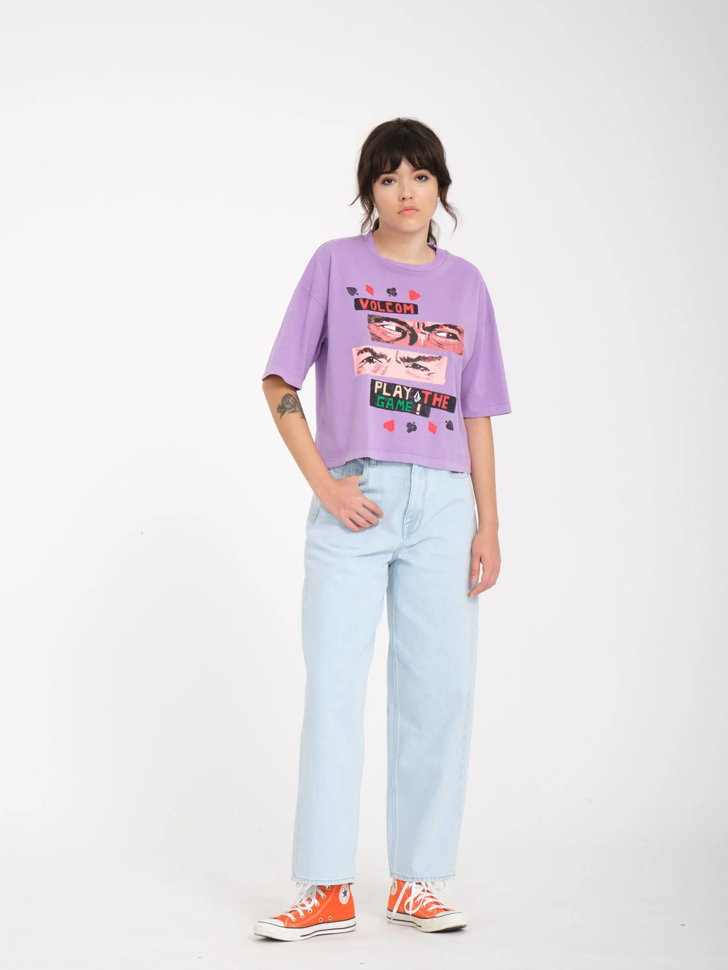 Play The T-shirt - PAISLEY PURPLE - Image 3