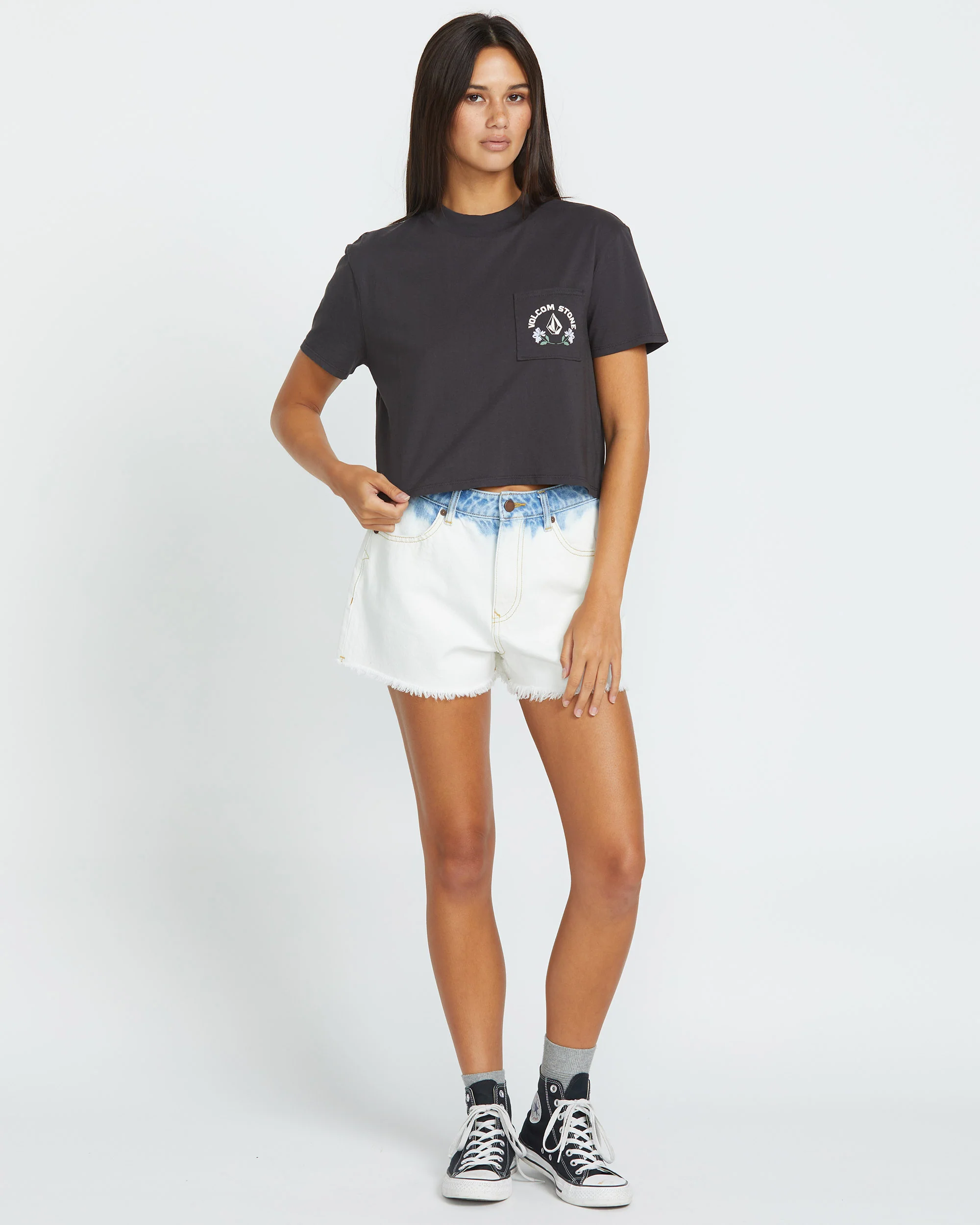 Pocket Dial T-shirt - VINTAGE BLACK - Image 5