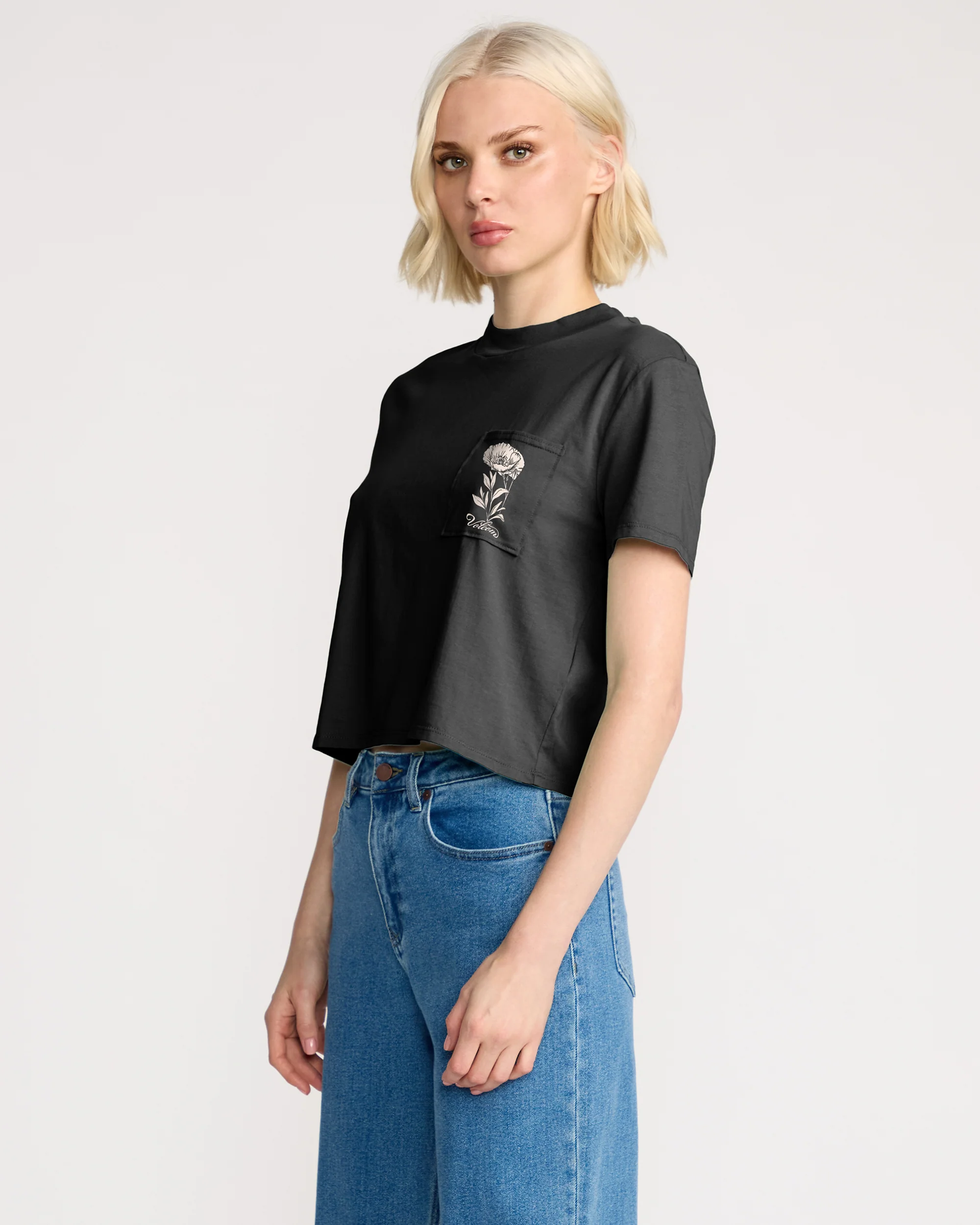 Pocket Dial T-Shirt - Vintage Black - Image 4