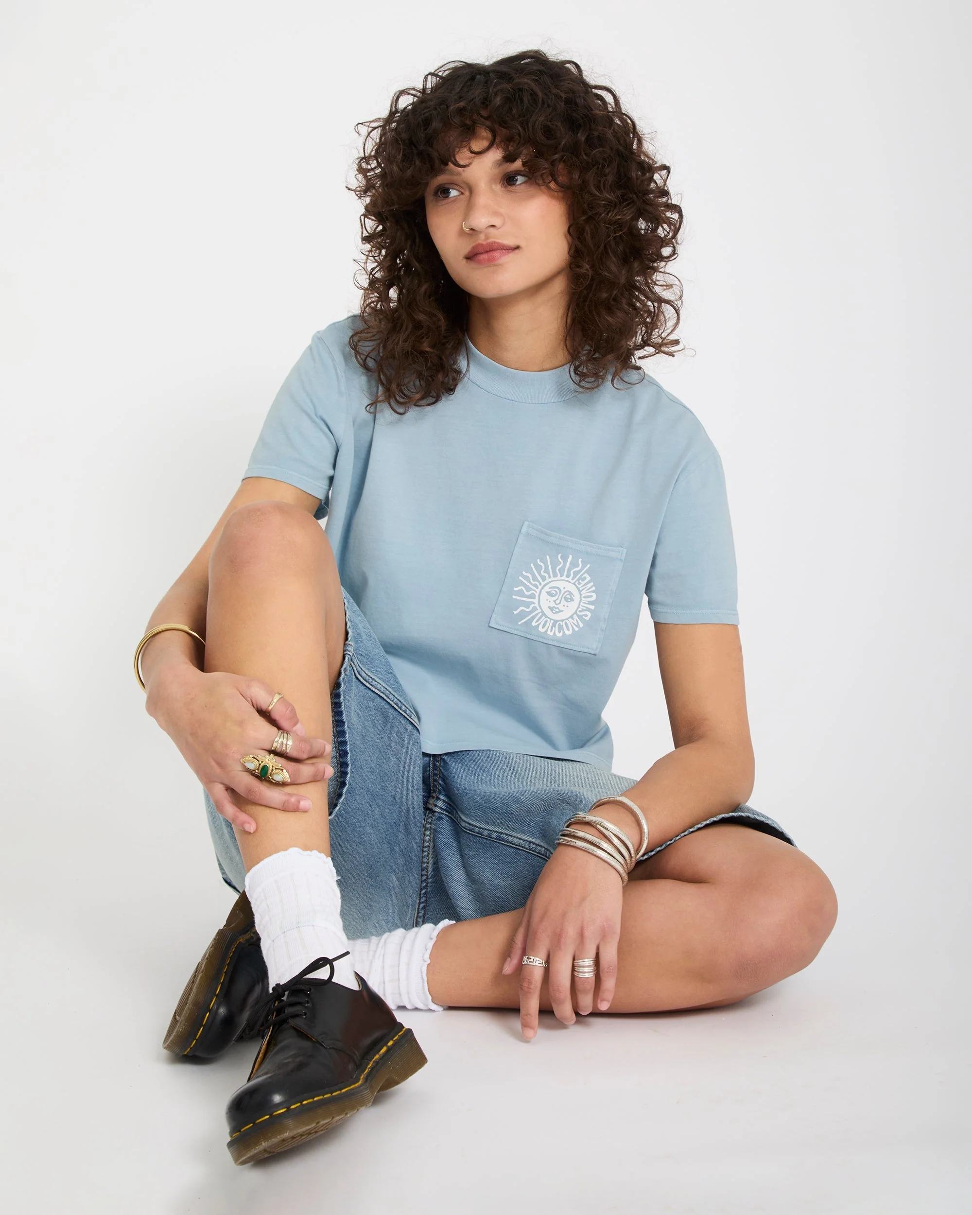 Pocket Dial T-Shirt - Cali Blue - Image 7