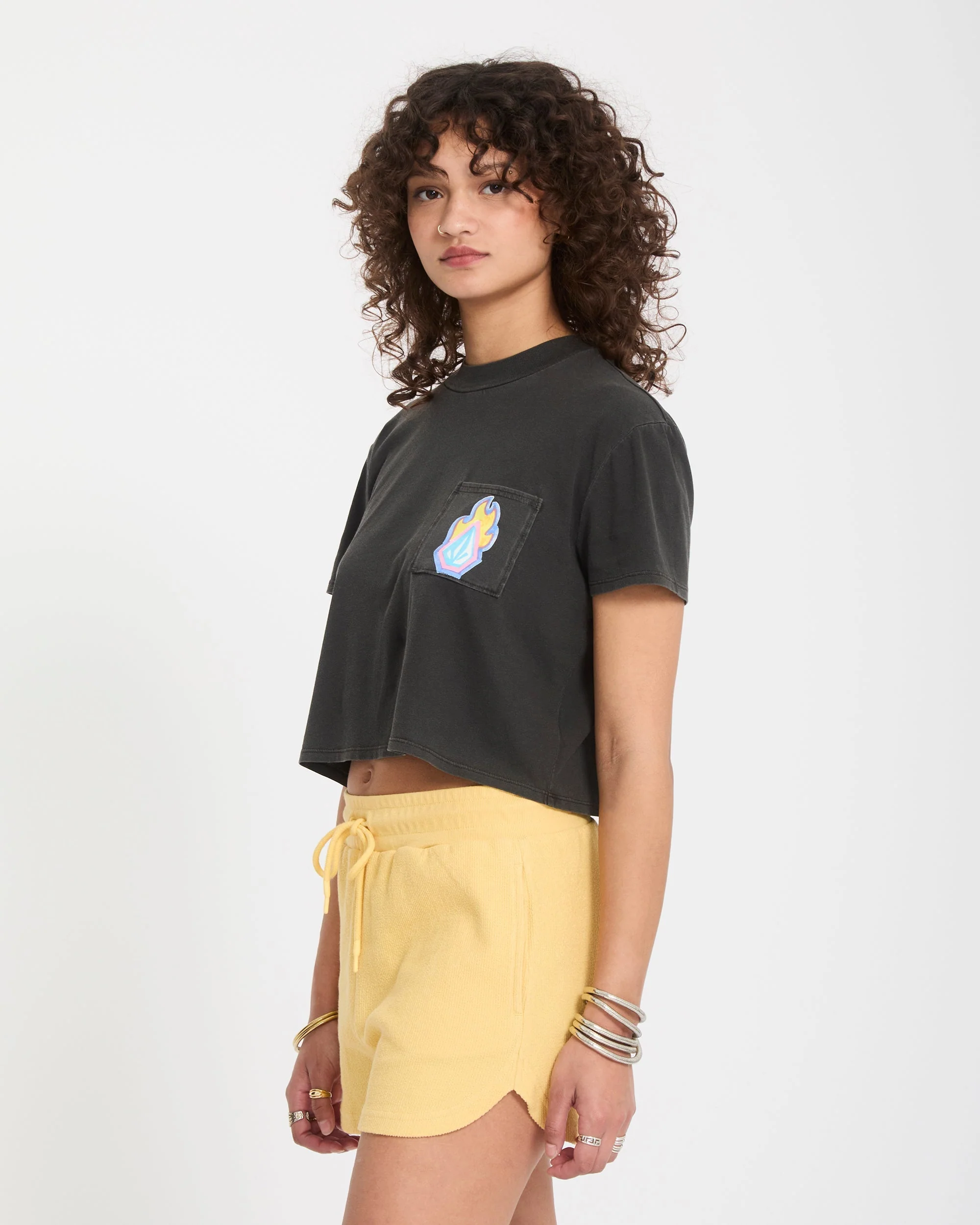 Pocket Dial T-Shirt - Vintage Black - Image 3