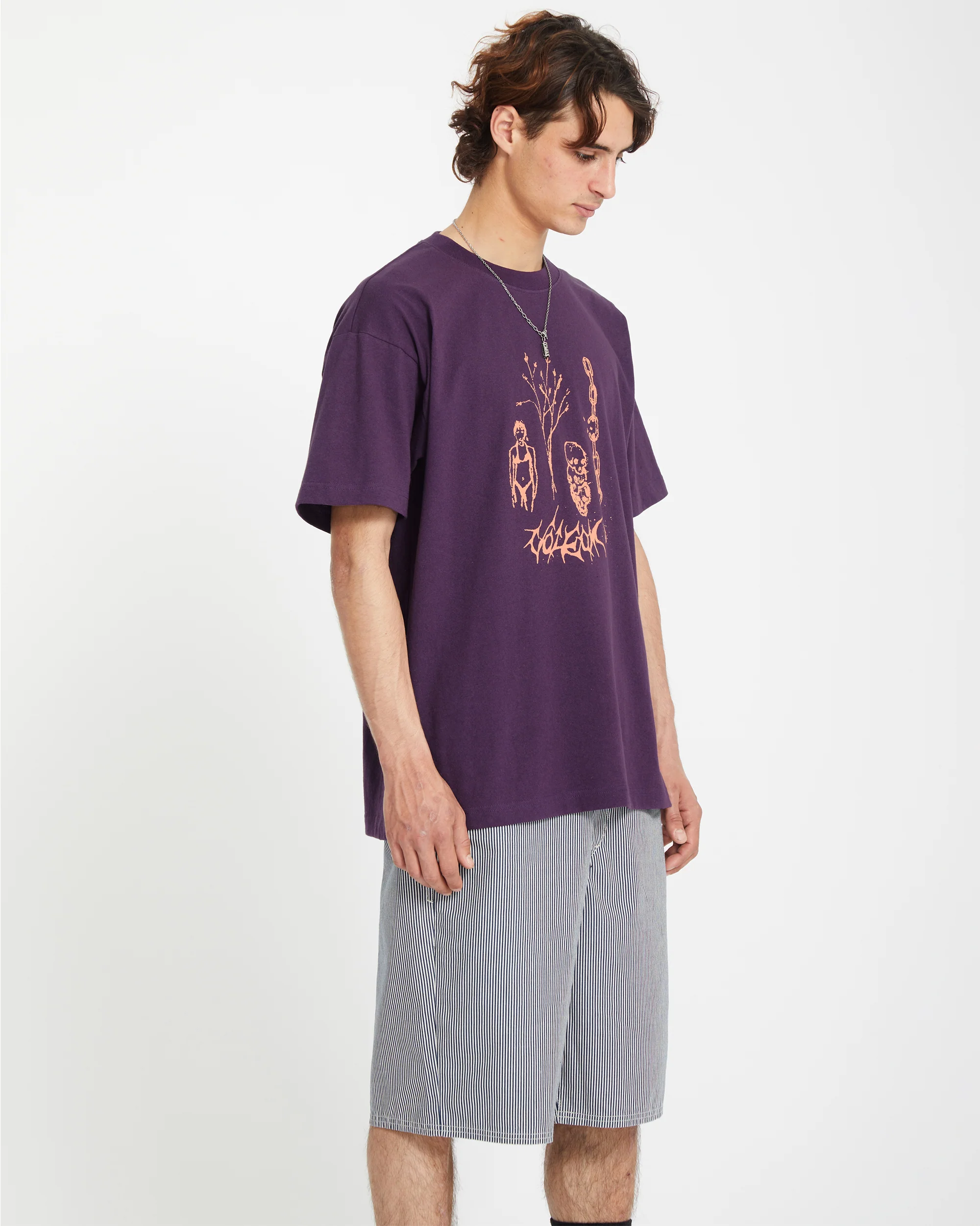Poetic Dess T-shirt - GRAPE ROYALE - Image 3