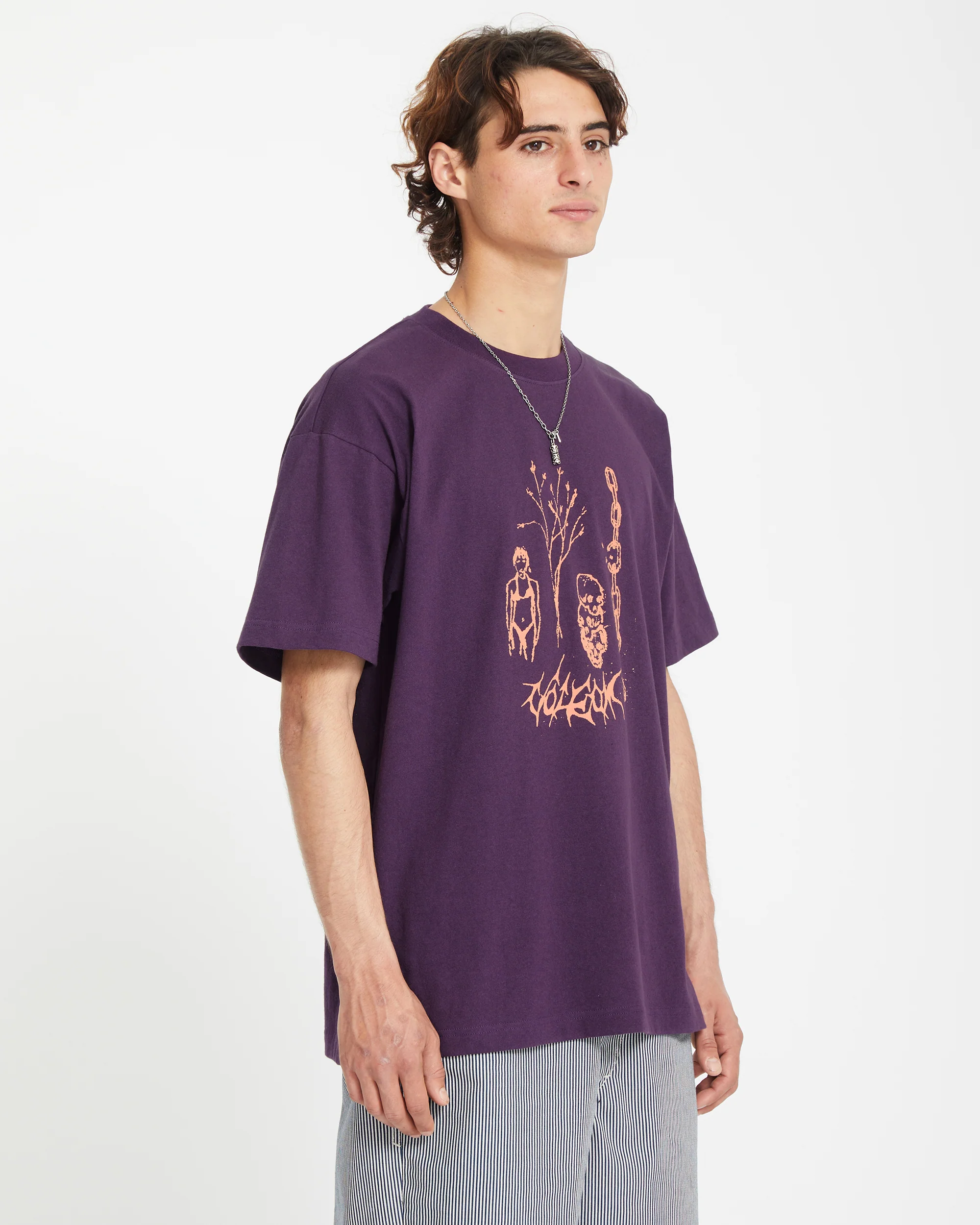 Poetic Dess T-shirt - GRAPE ROYALE - Image 6