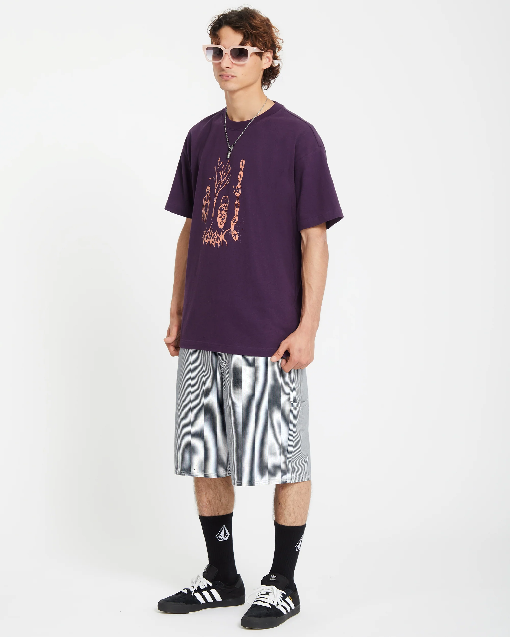 Poetic Dess T-shirt - GRAPE ROYALE - Image 7