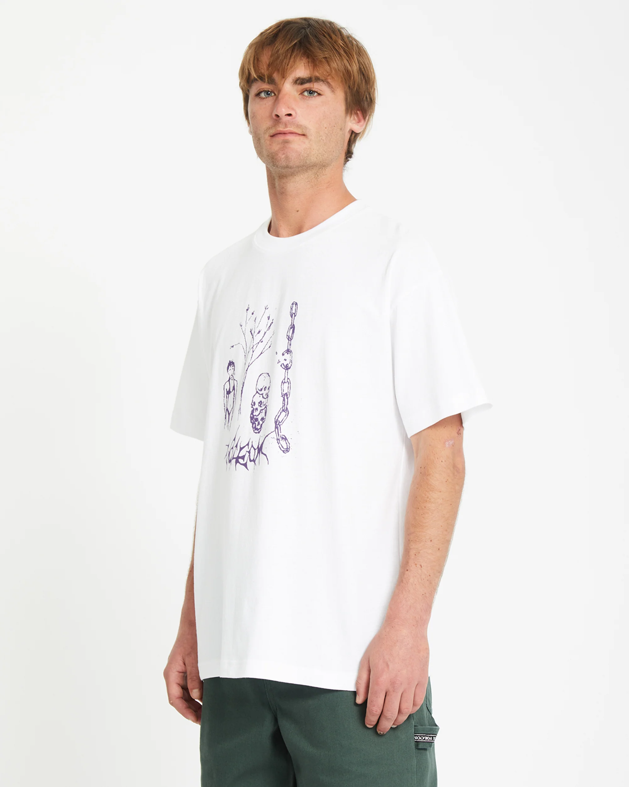 Poetic Dess T-shirt - WHITE - Image 3