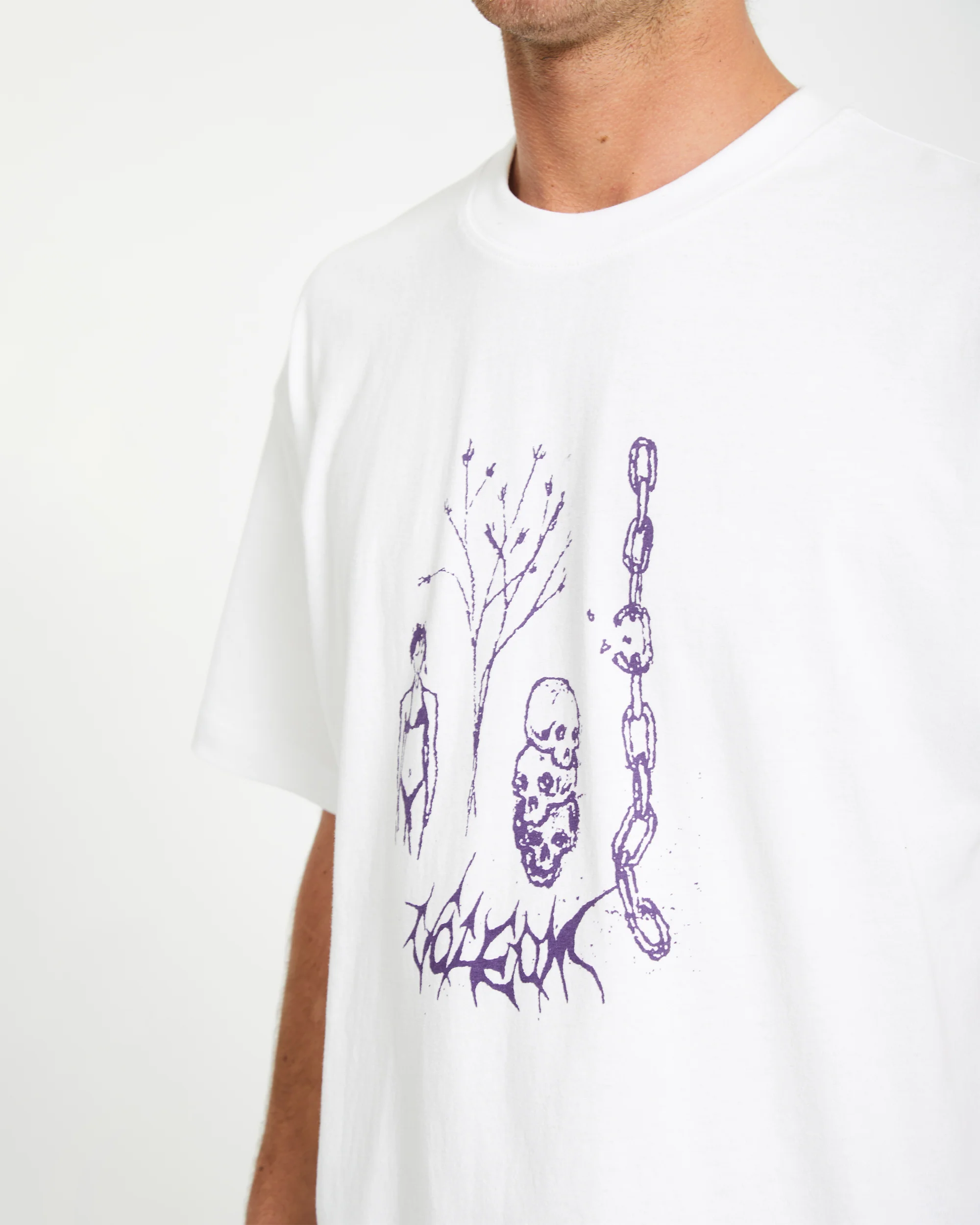 Poetic Dess T-shirt - WHITE - Image 4