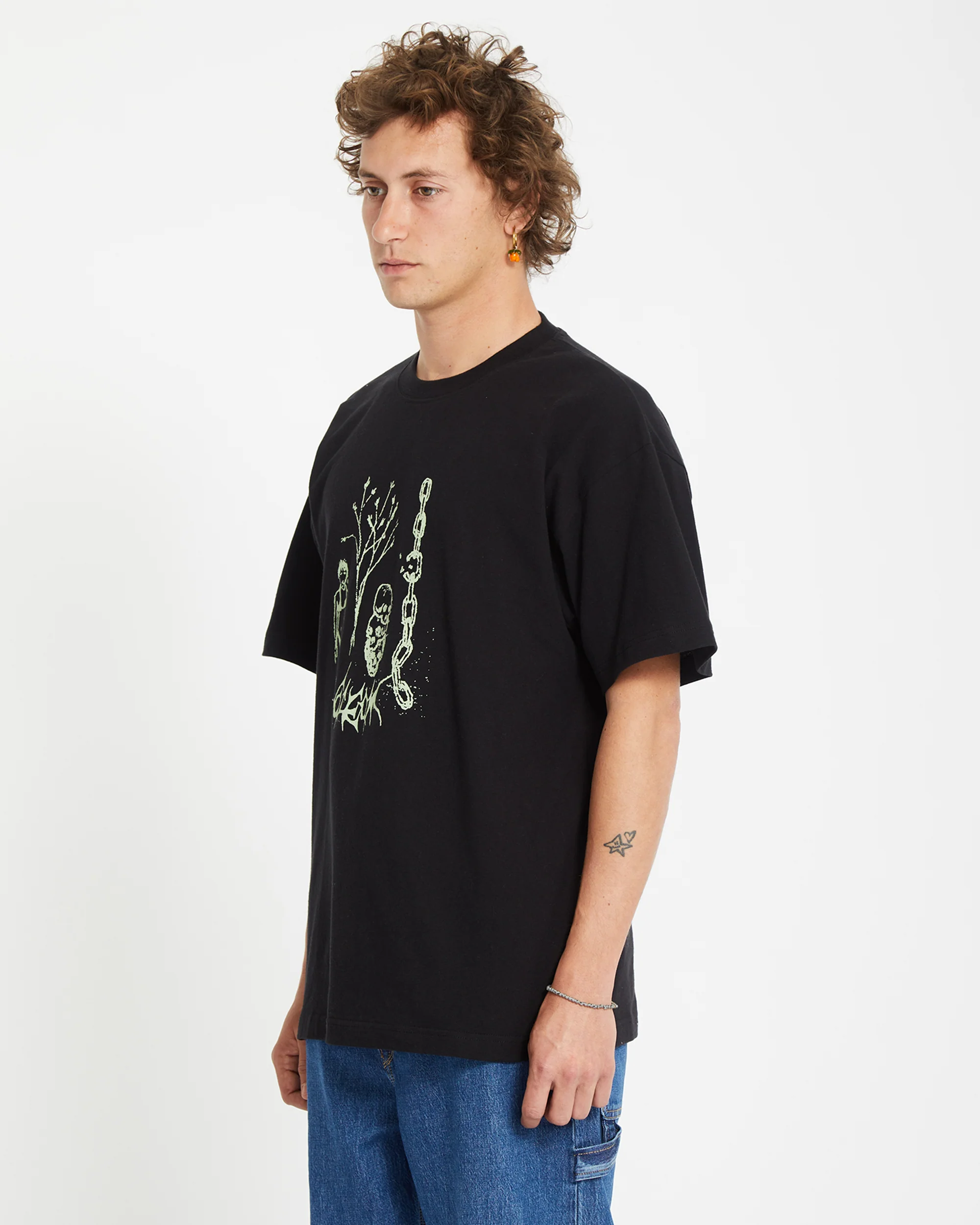 Poetic Dess T-shirt - BLACK - Image 3