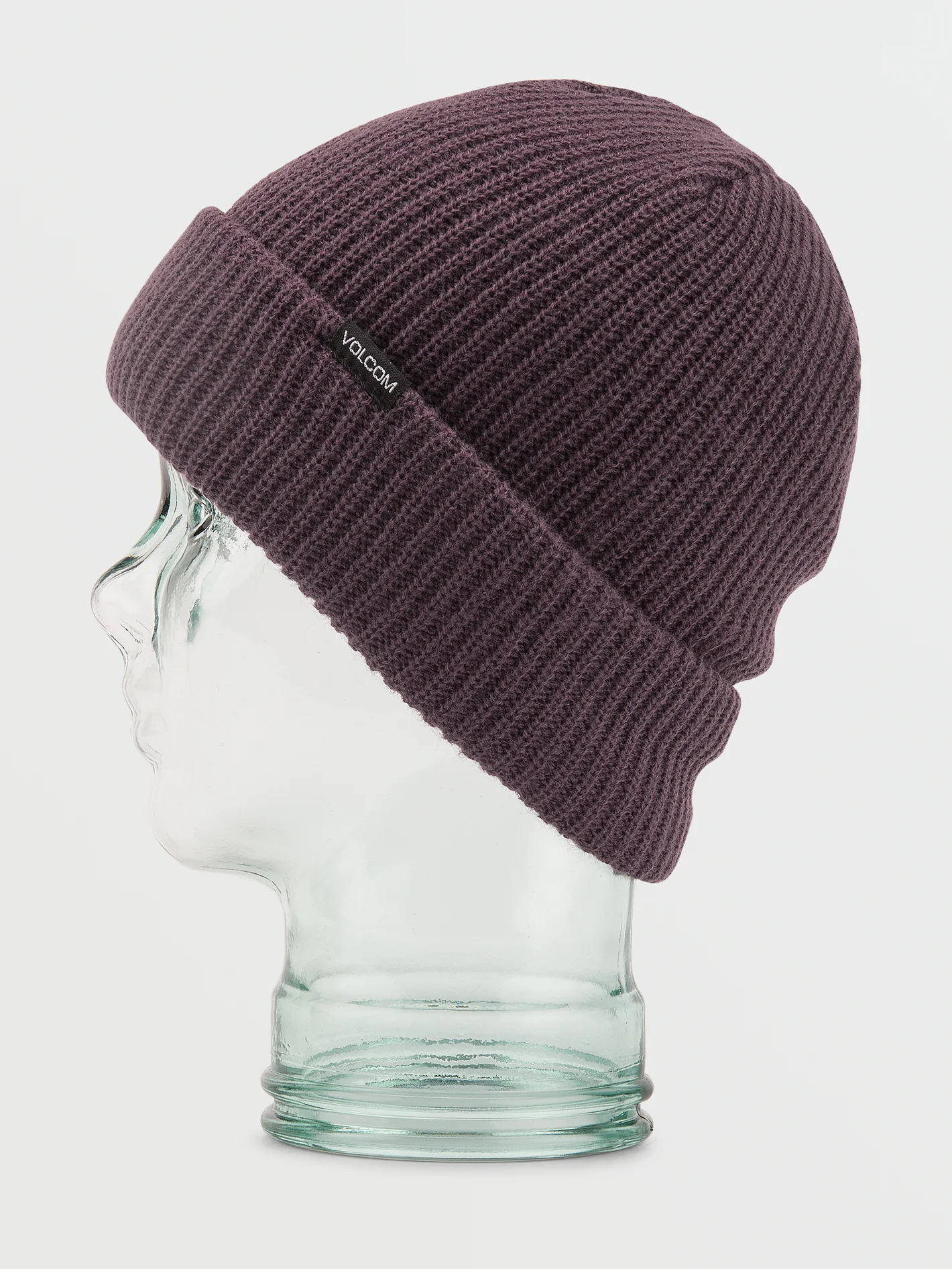 Polar Lined Beanie - Black Plum
