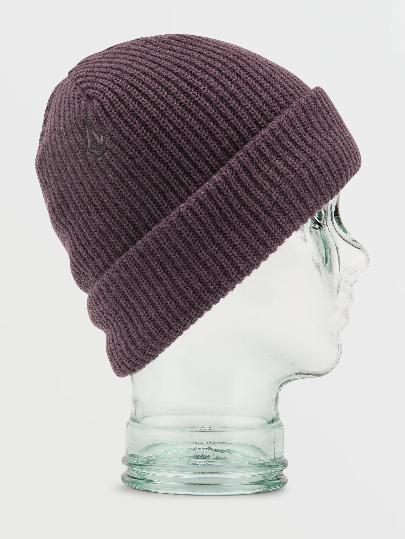 Polar Lined Beanie - Black Plum - Image 2