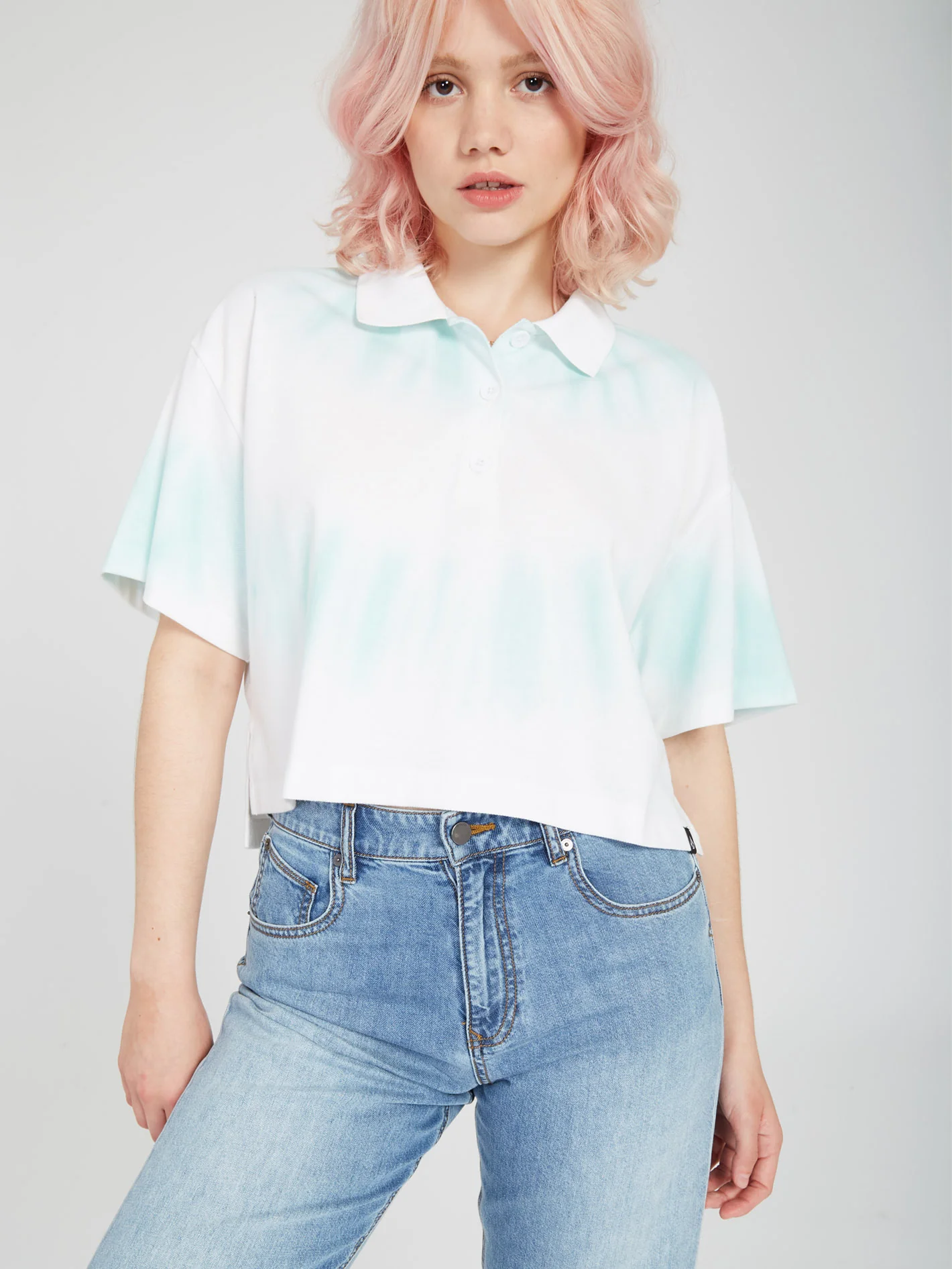 Pop Ztar Polo - PALE AQUA - Image 4