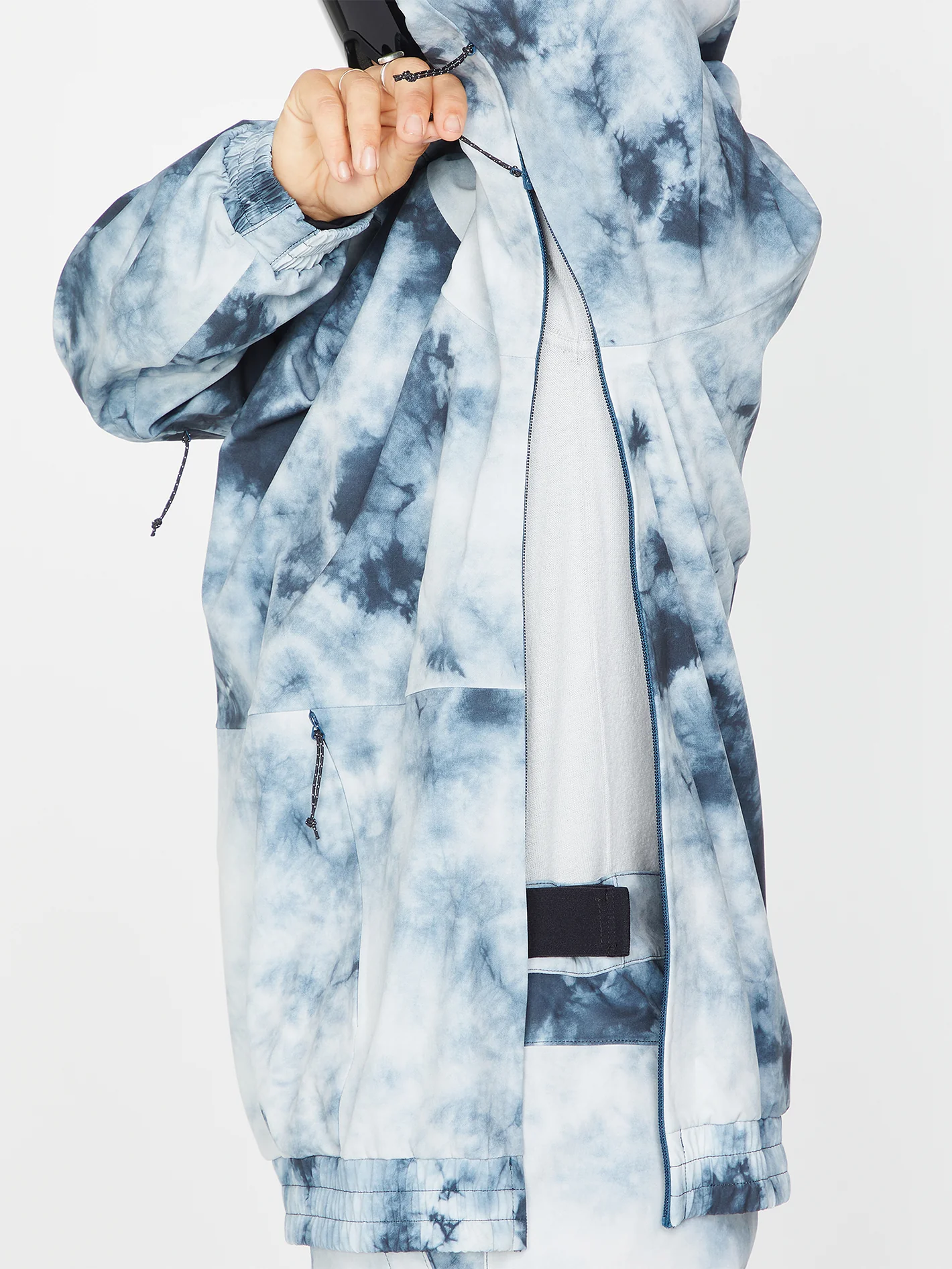 Portal Bonded Stretch Jacket - Storm Tie-Dye (Unisex) - Image 5
