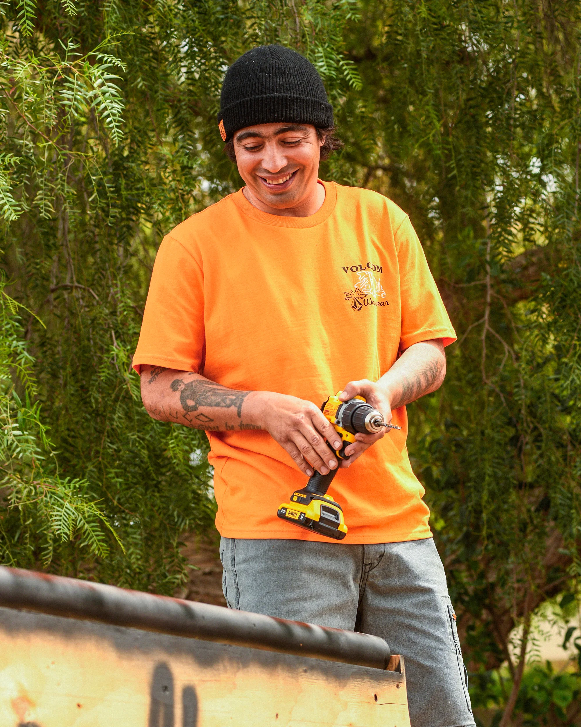 Pour Choices T-shirt - NEON ORANGE - Image 6